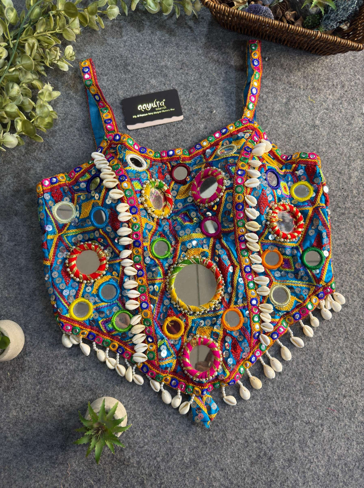 Jhalak Navratri Mirror Blouse