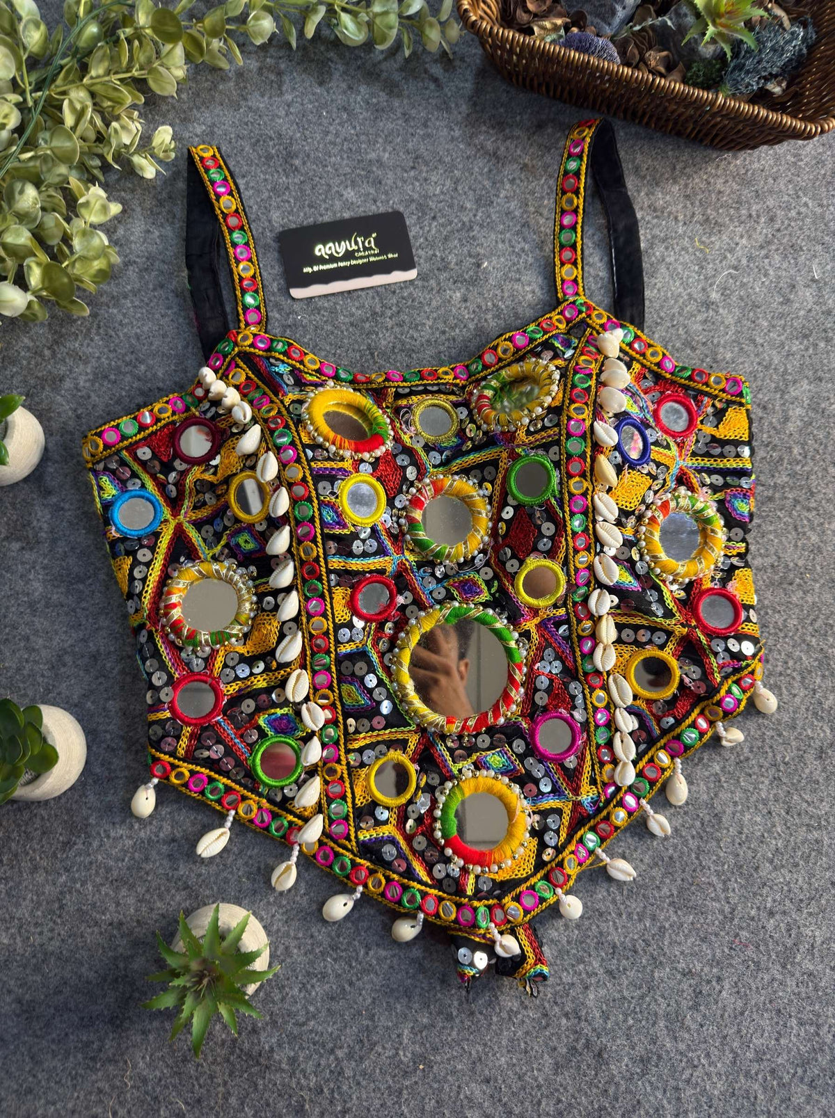 Jhalak Navratri Mirror Blouse