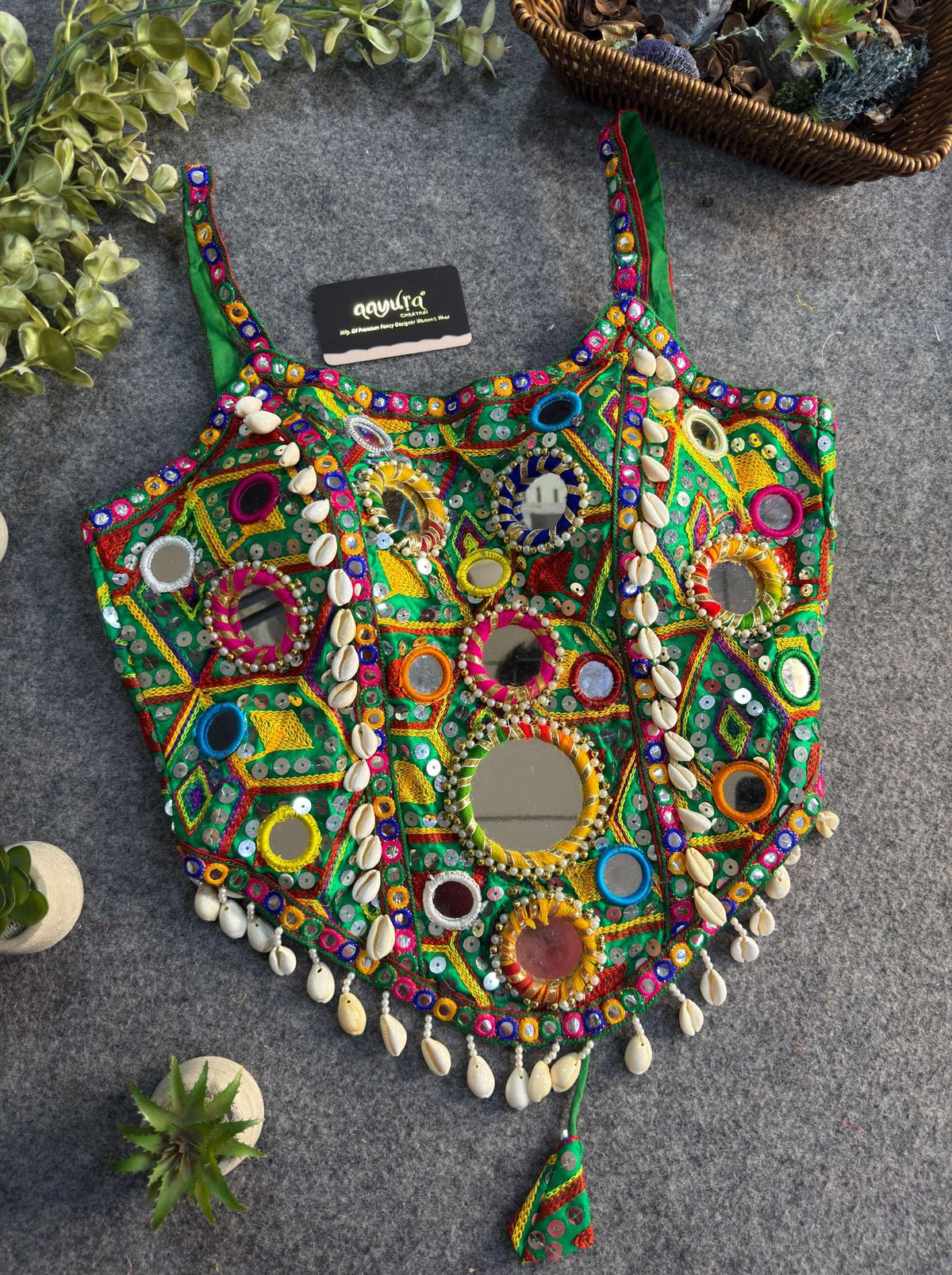 Jhalak Navratri Mirror Blouse