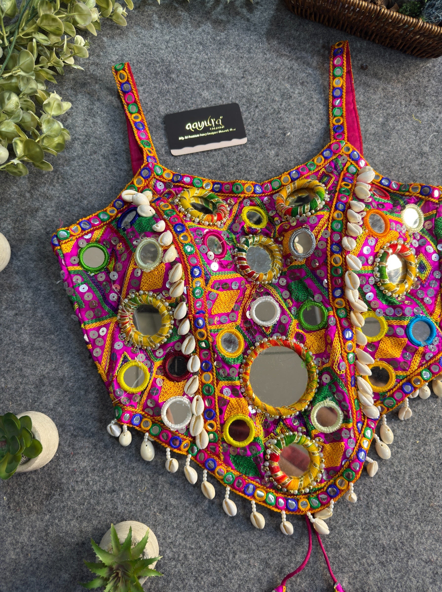 Jhalak Navratri Mirror Blouse