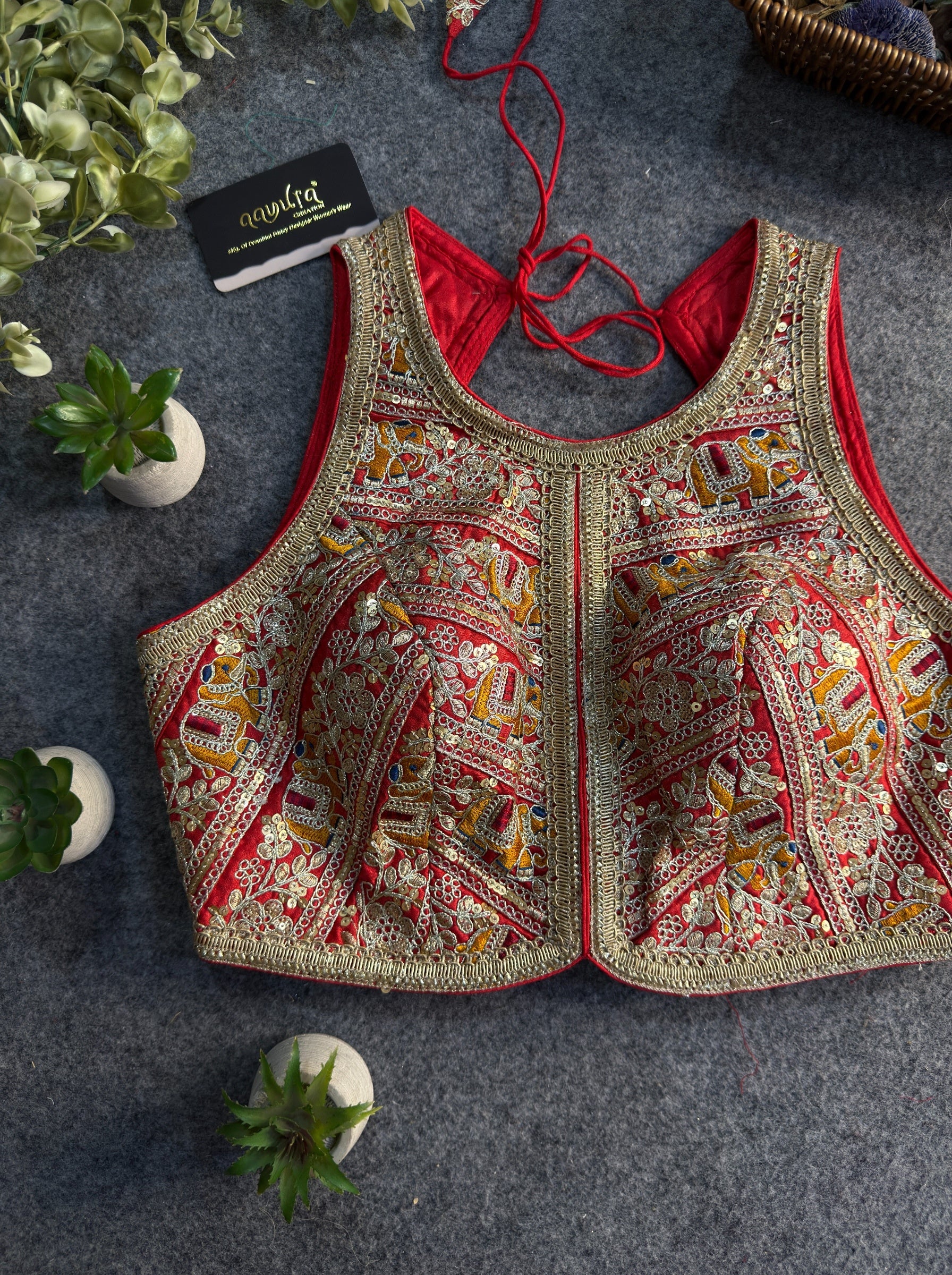 Roselle Silk Blouse