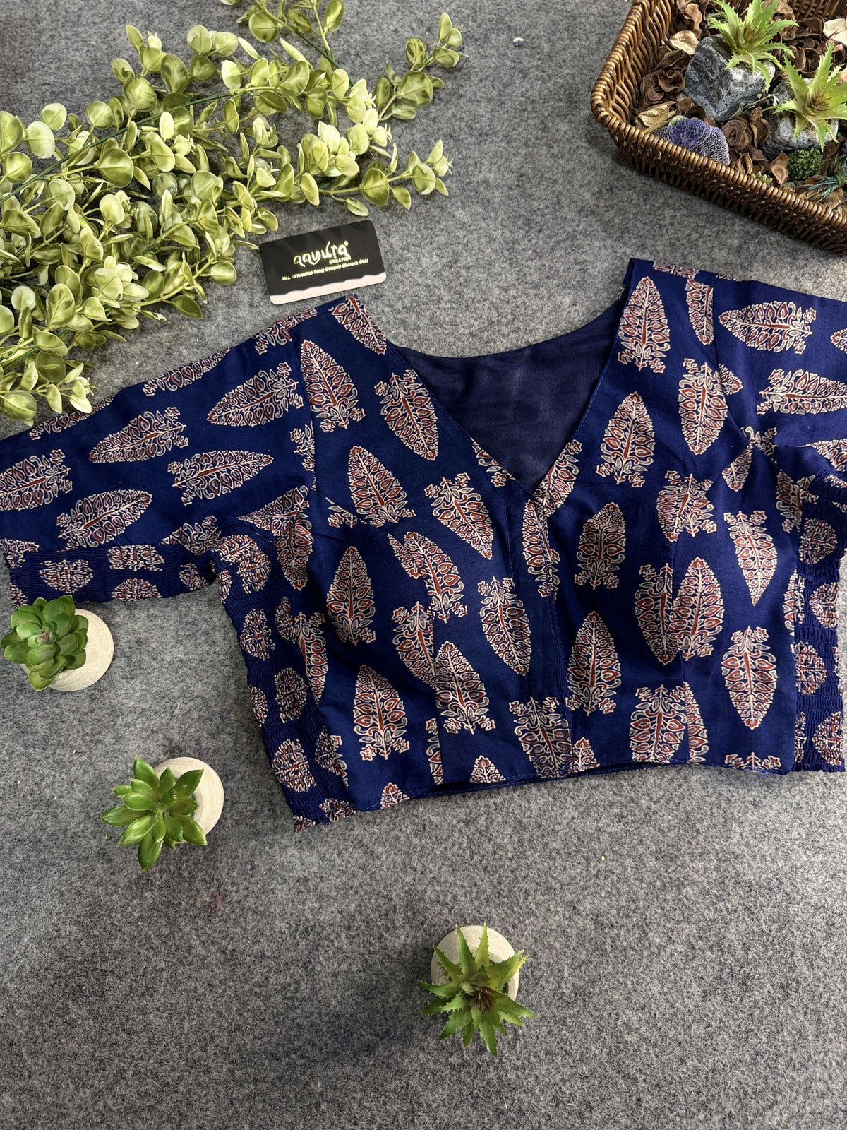 Comfort Fit Cotton Print Blouse 3