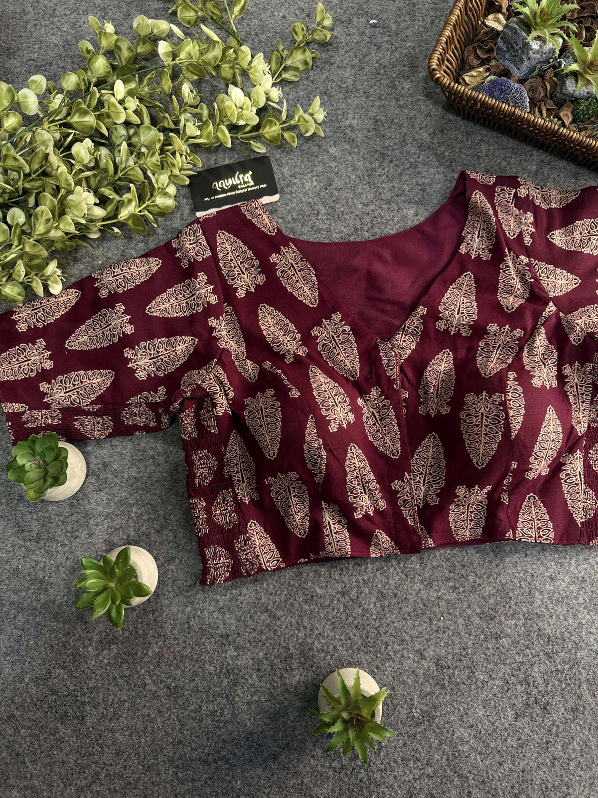 Comfort Fit Cotton Print Blouse 3