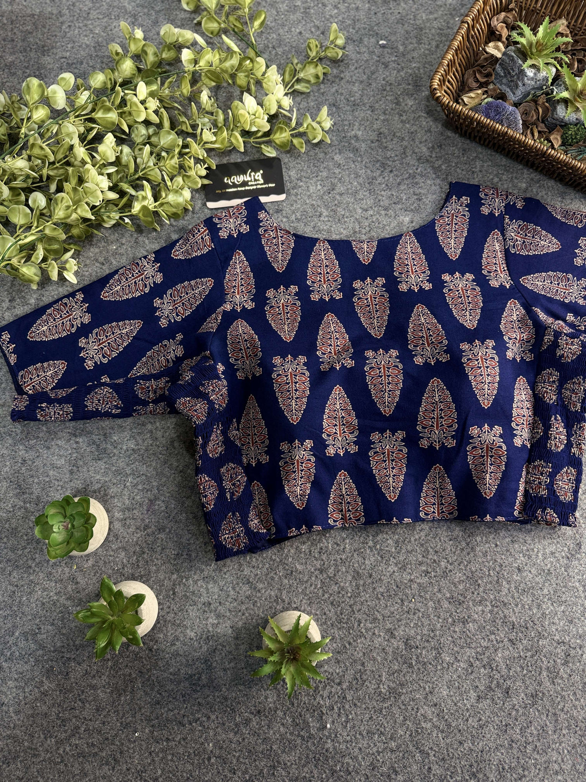 Comfort Fit Cotton Print Blouse 3