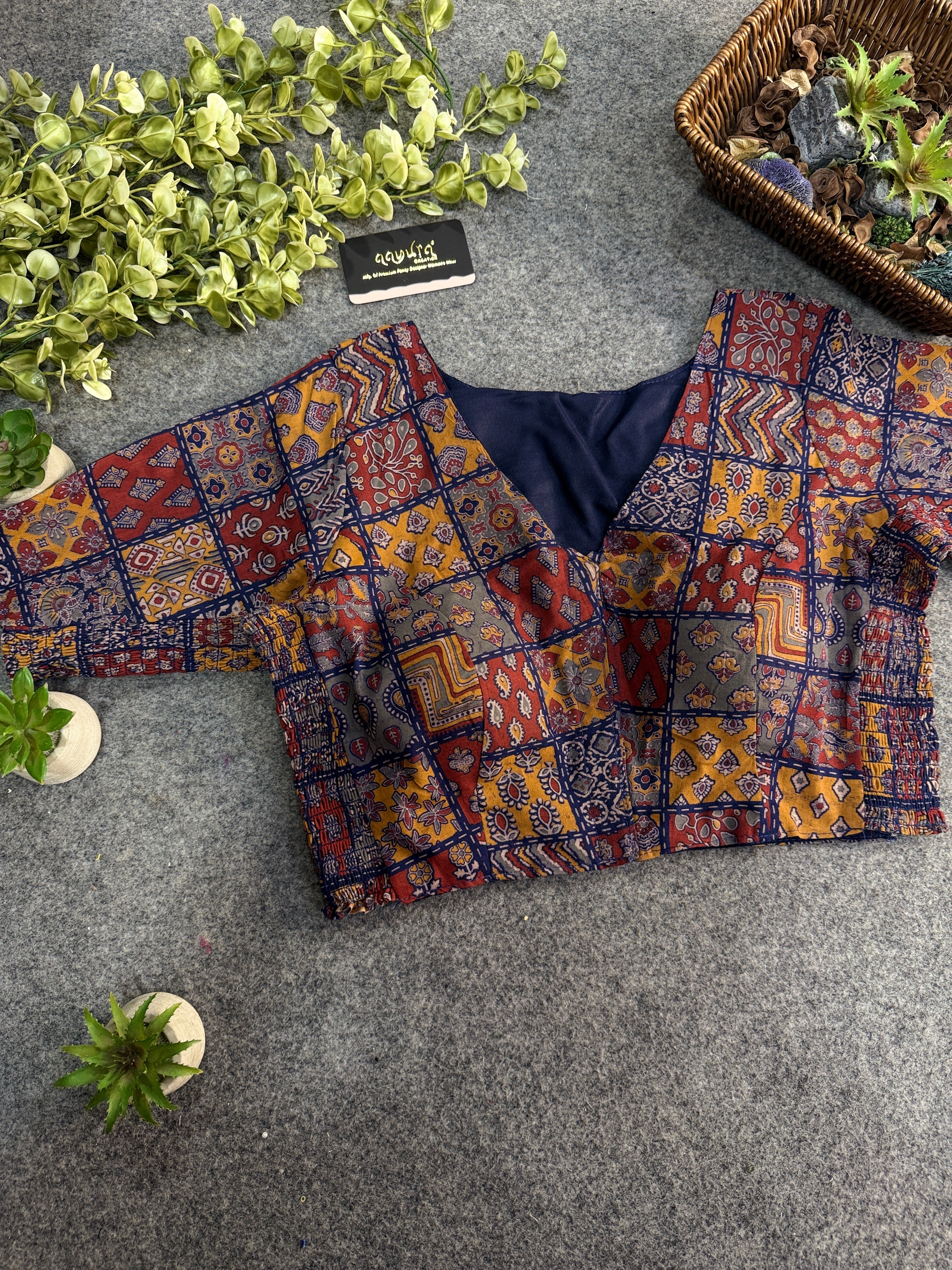 Comfort Fit Cotton Print Blouse 3