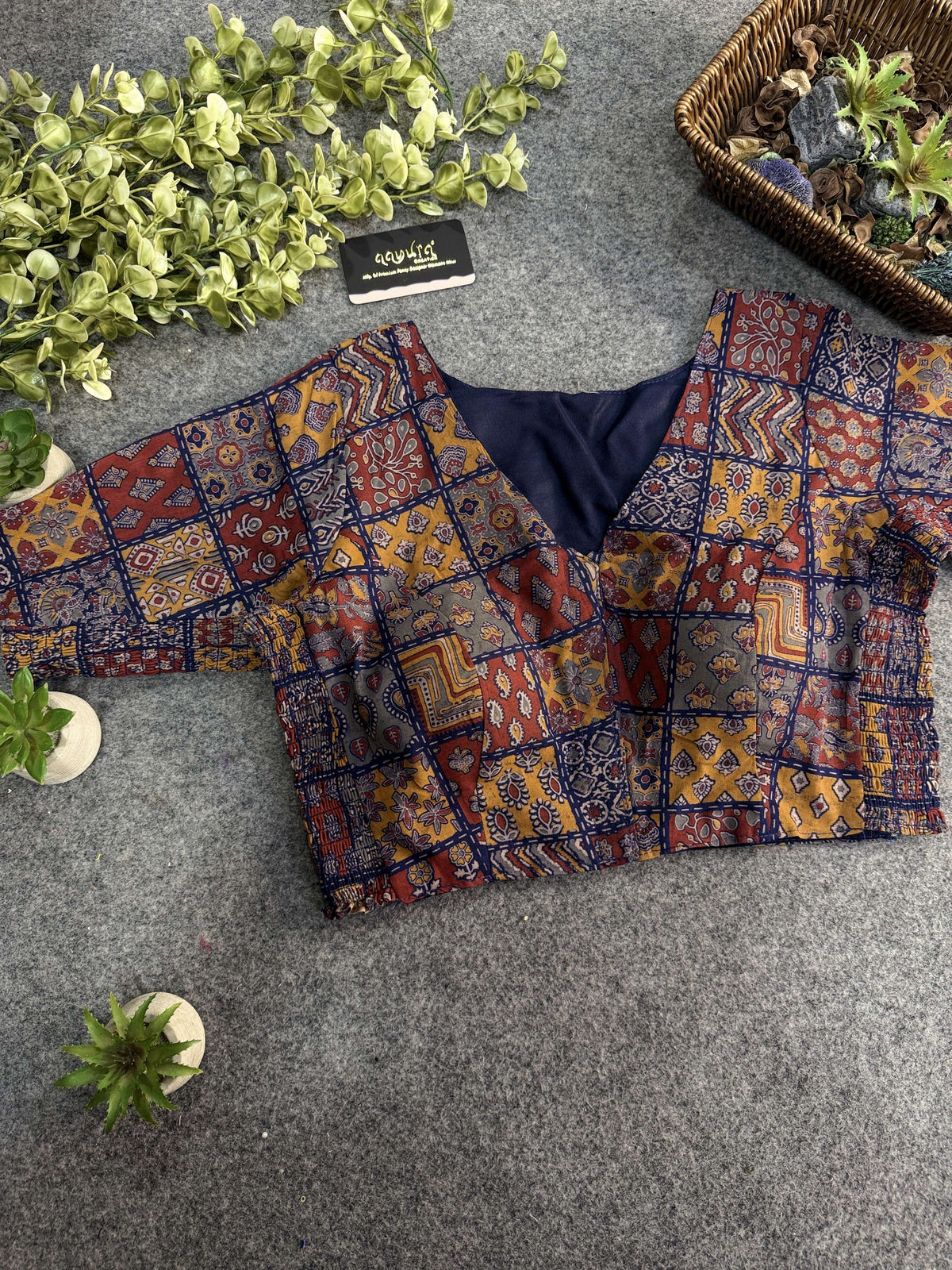 Comfort Fit Cotton Print Blouse 3