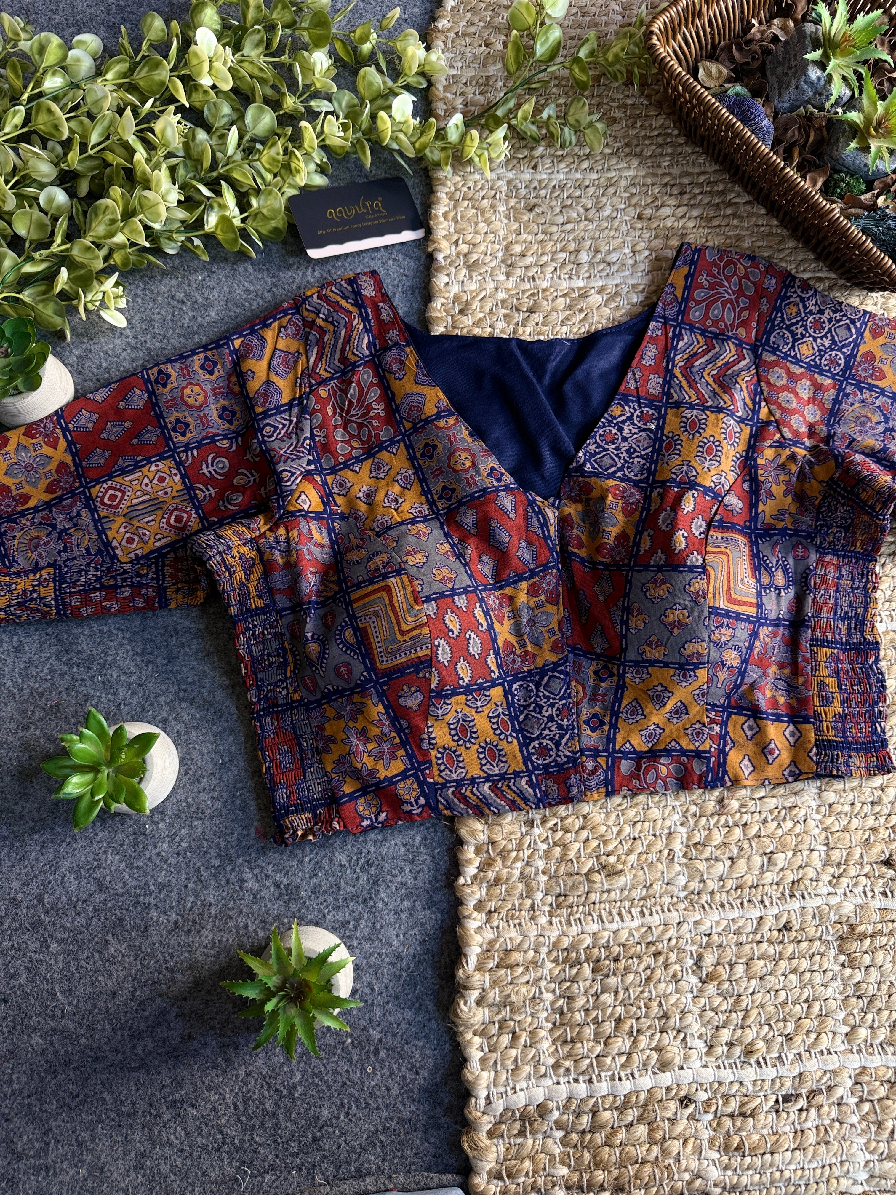 Comfort Fit Cotton Print Blouse 3
