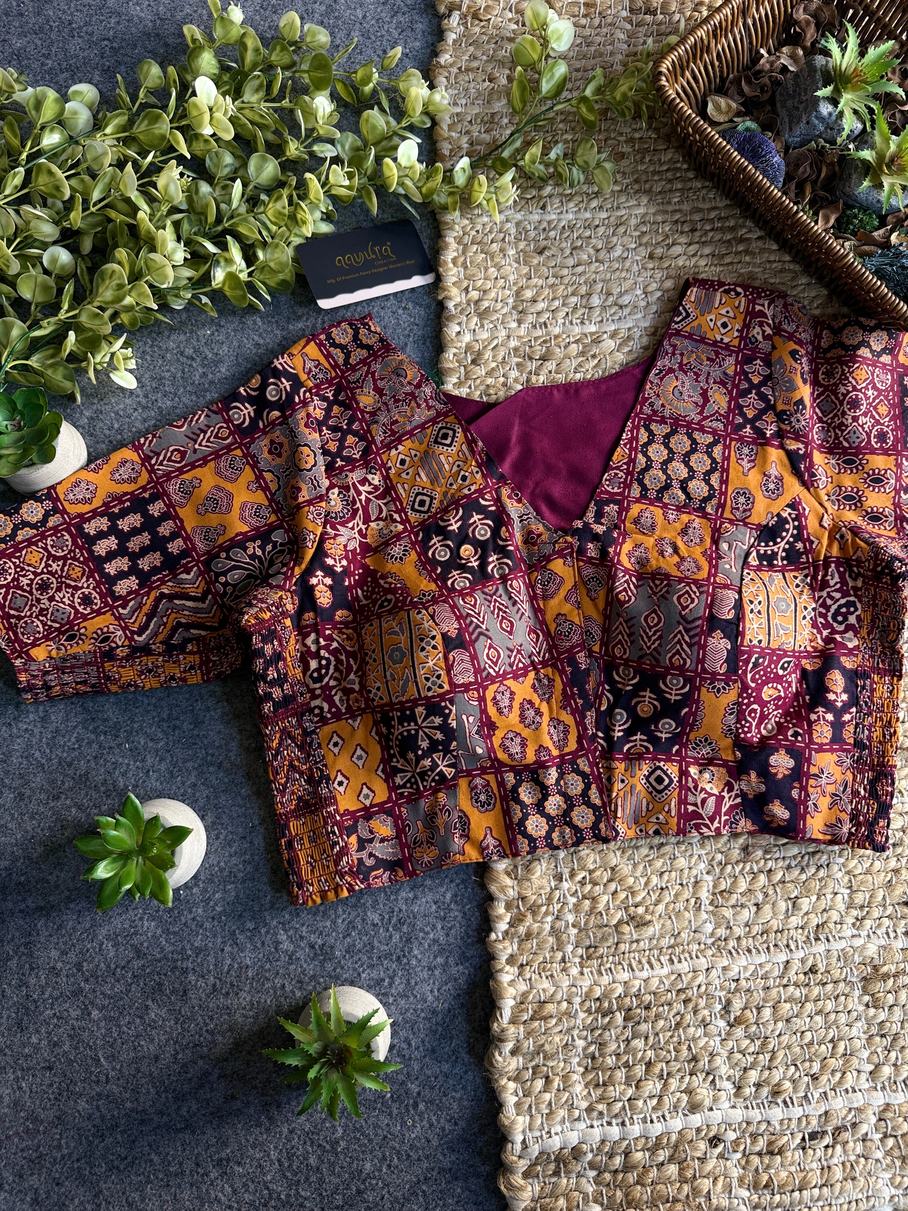 Comfort Fit Cotton Print Blouse 3