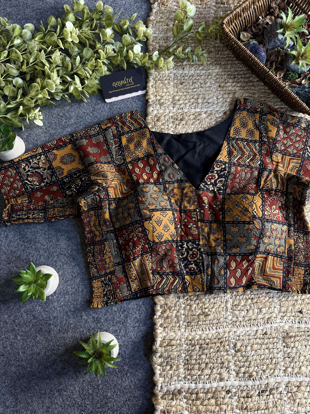 Comfort Fit Cotton Print Blouse 3