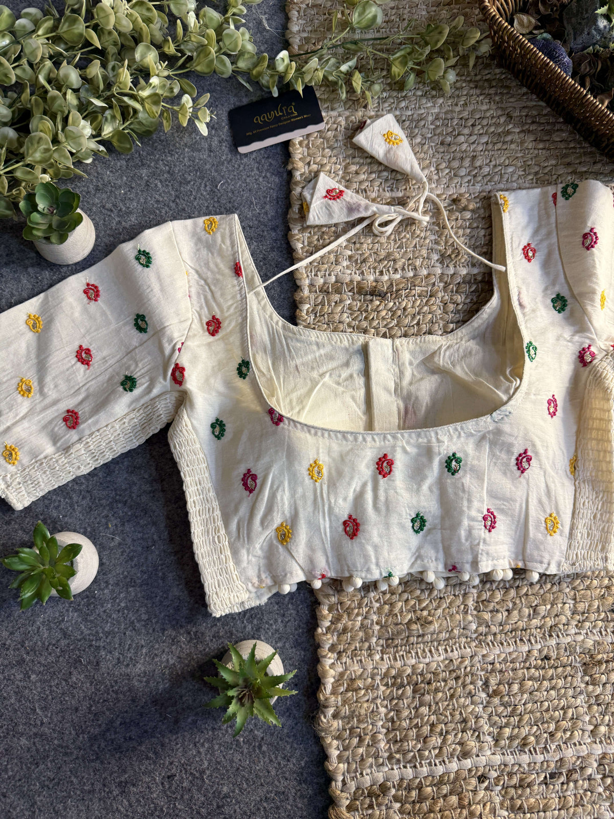Ivory Bloom Blouse