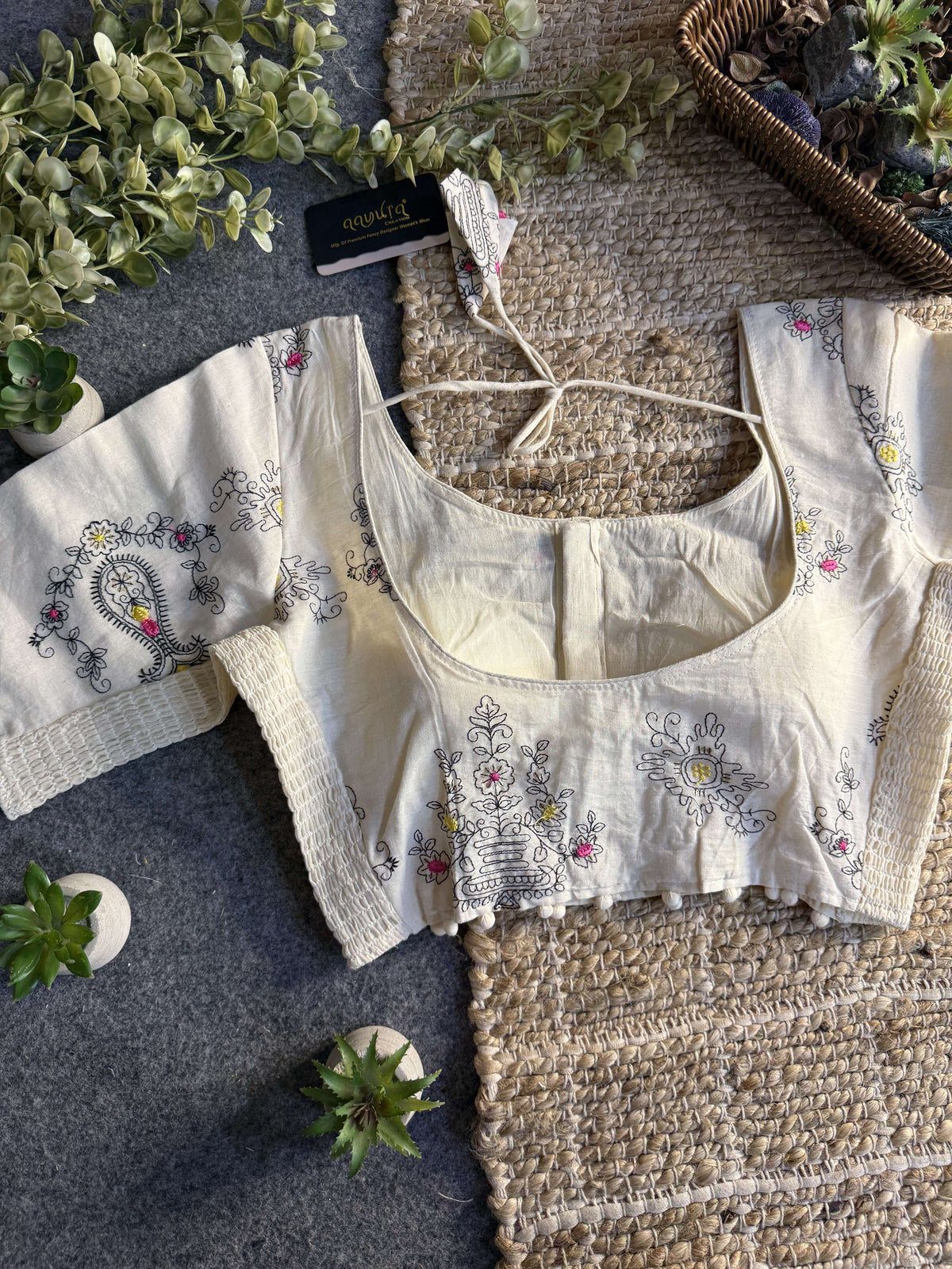 Ivory Bloom Blouse