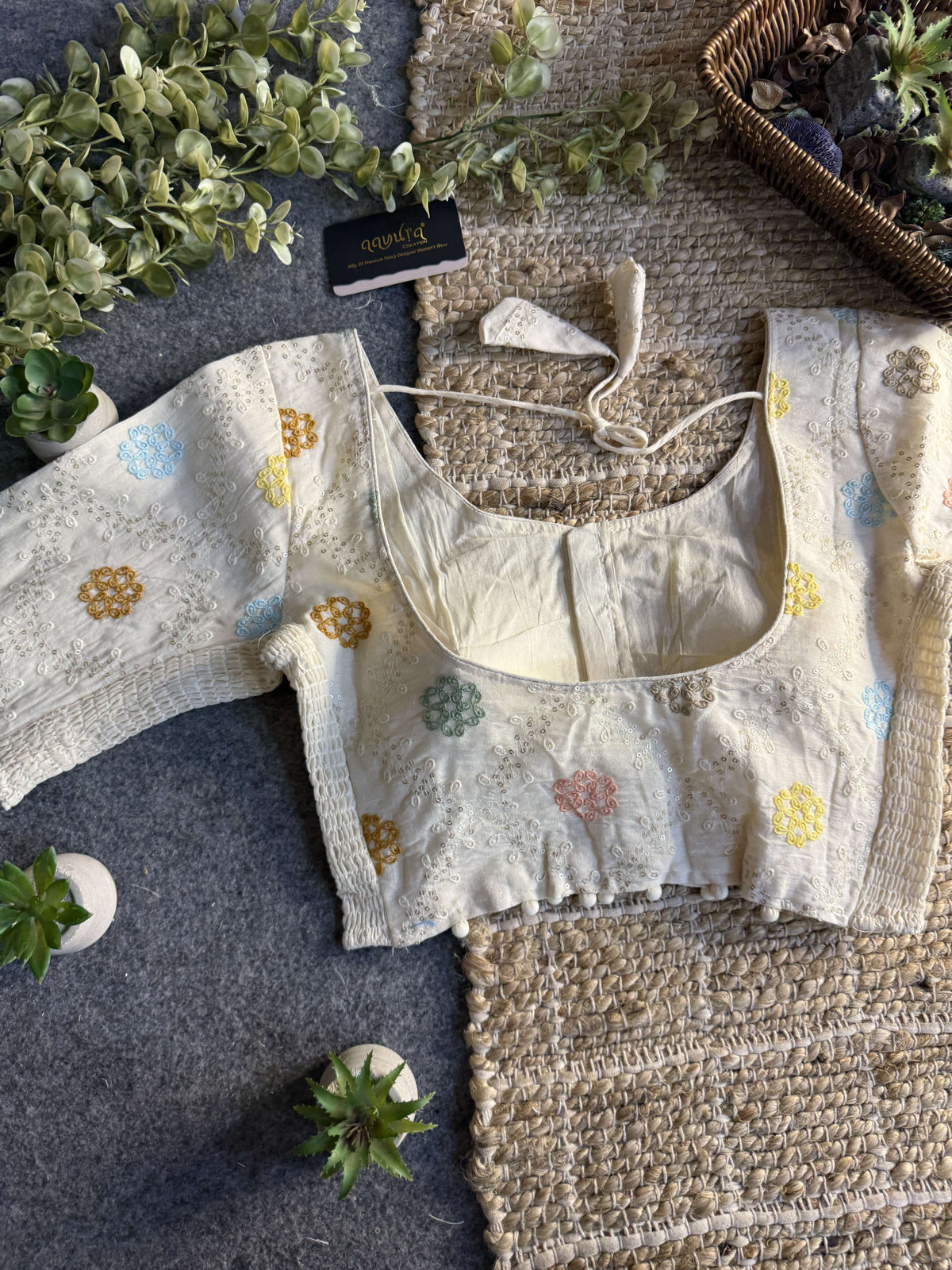 Ivory Bloom Blouse