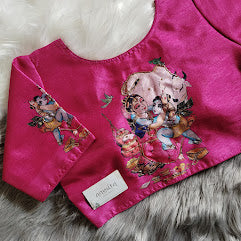 Kanha print blouse