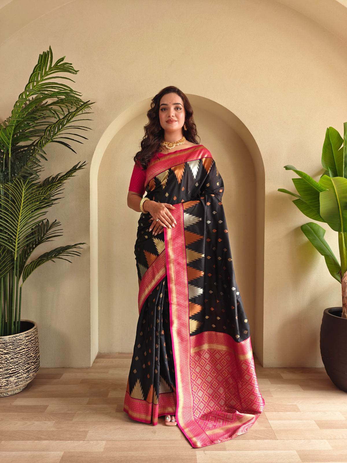 Vaidehi Semi Kanchi Silk Saree