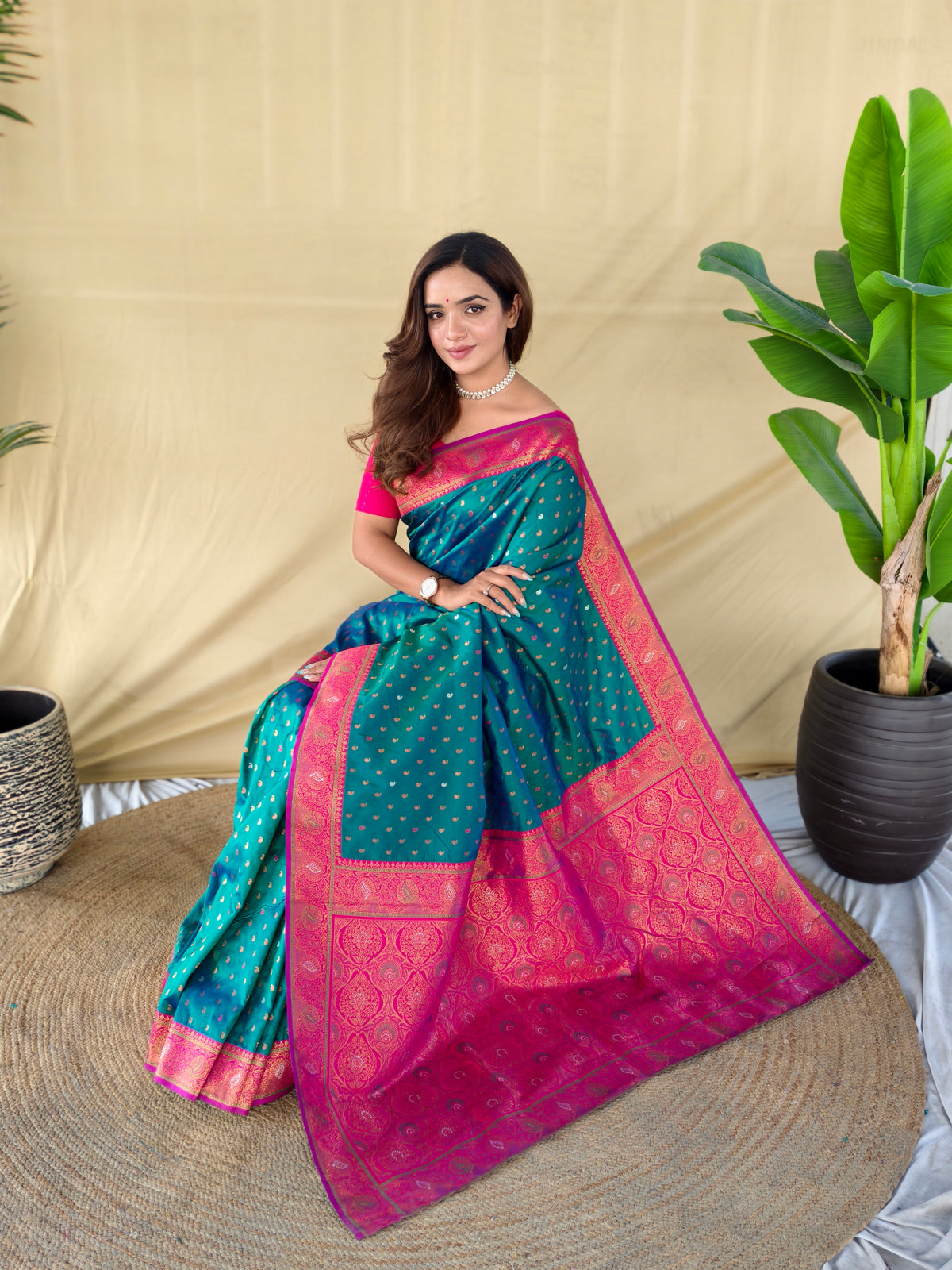 Savitri Pure Paithani Silk Saree
