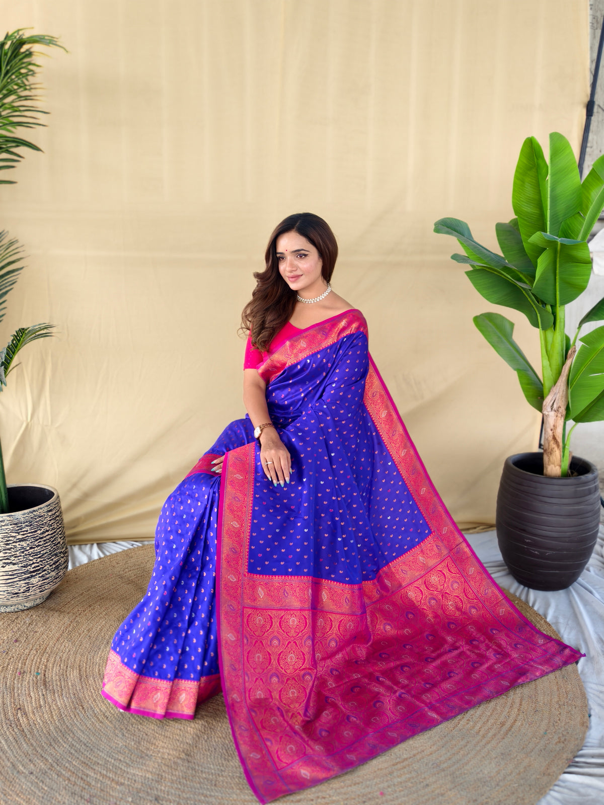 Savitri Pure Paithani Silk Saree