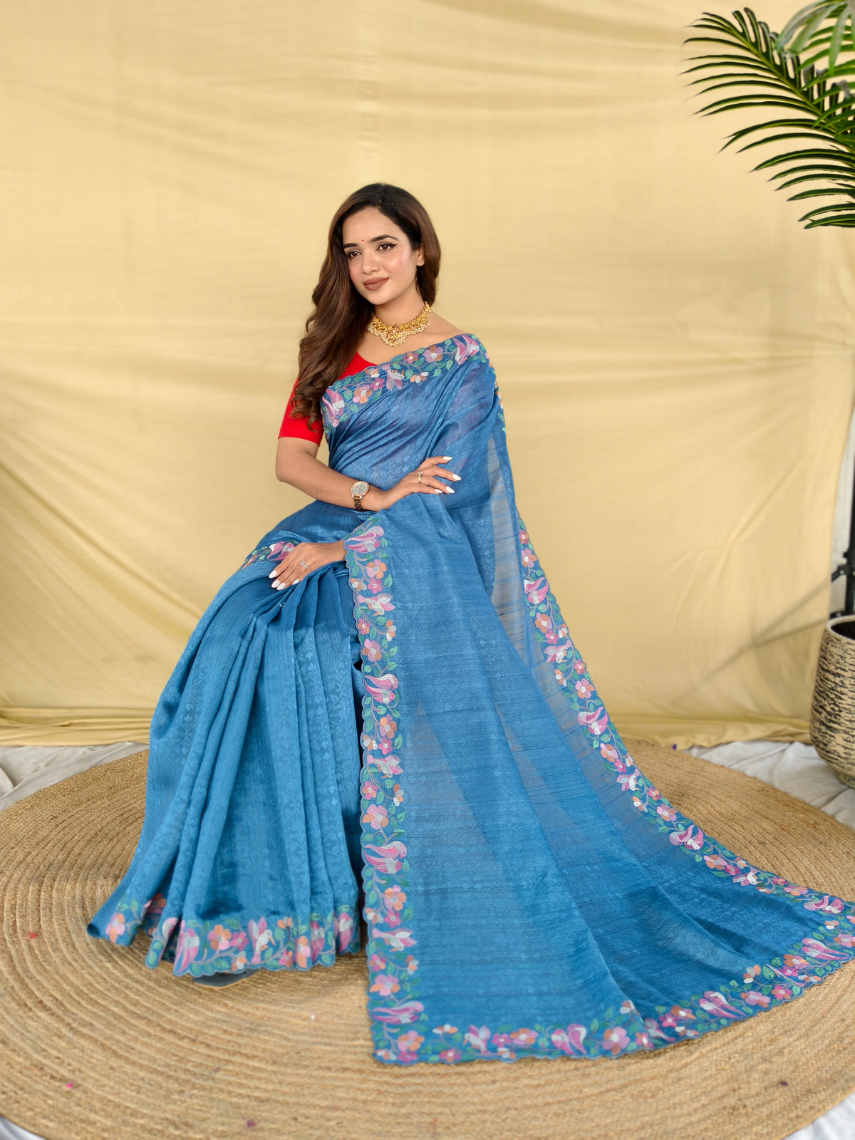 Noor Heritage Pure Tussar Saree