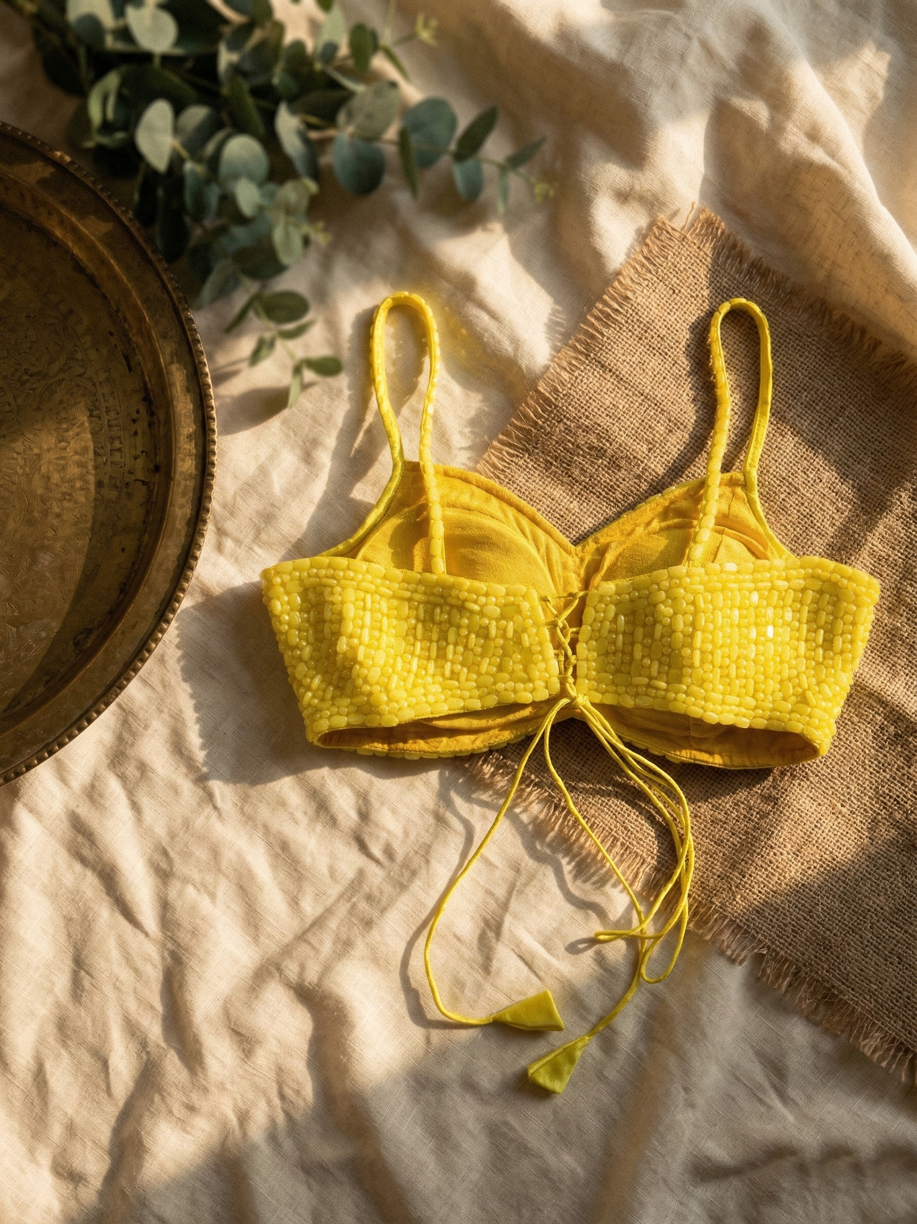 Designer Pearl Hand Work Blouse