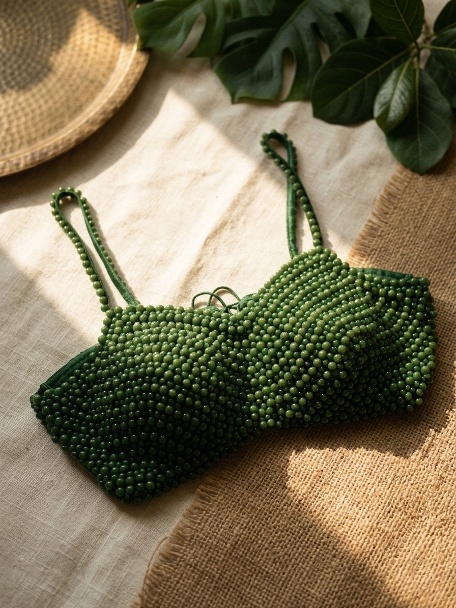 Pearl Glow Designer Blouse