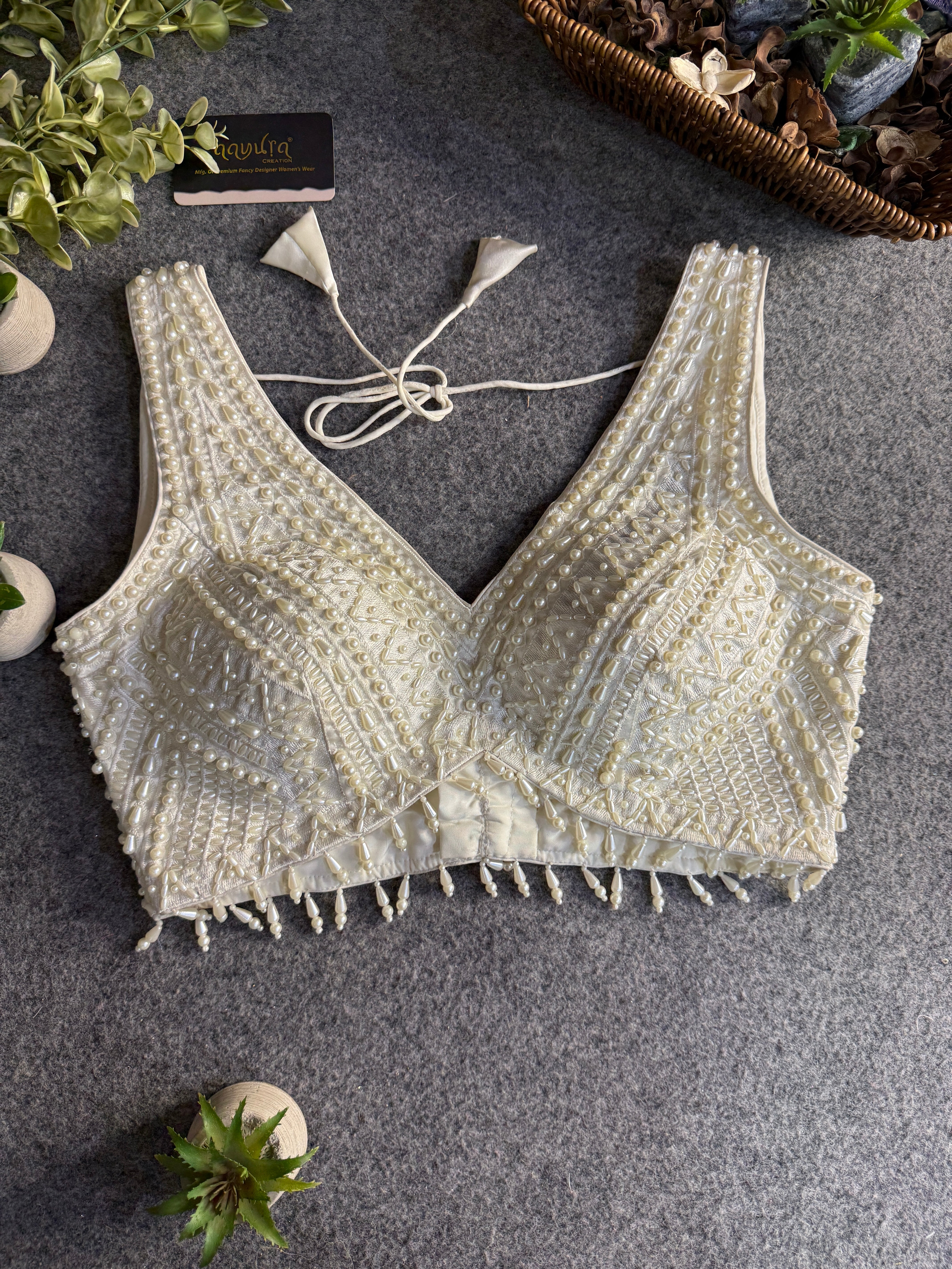 Grande Aurelle Handcrafted Blouse