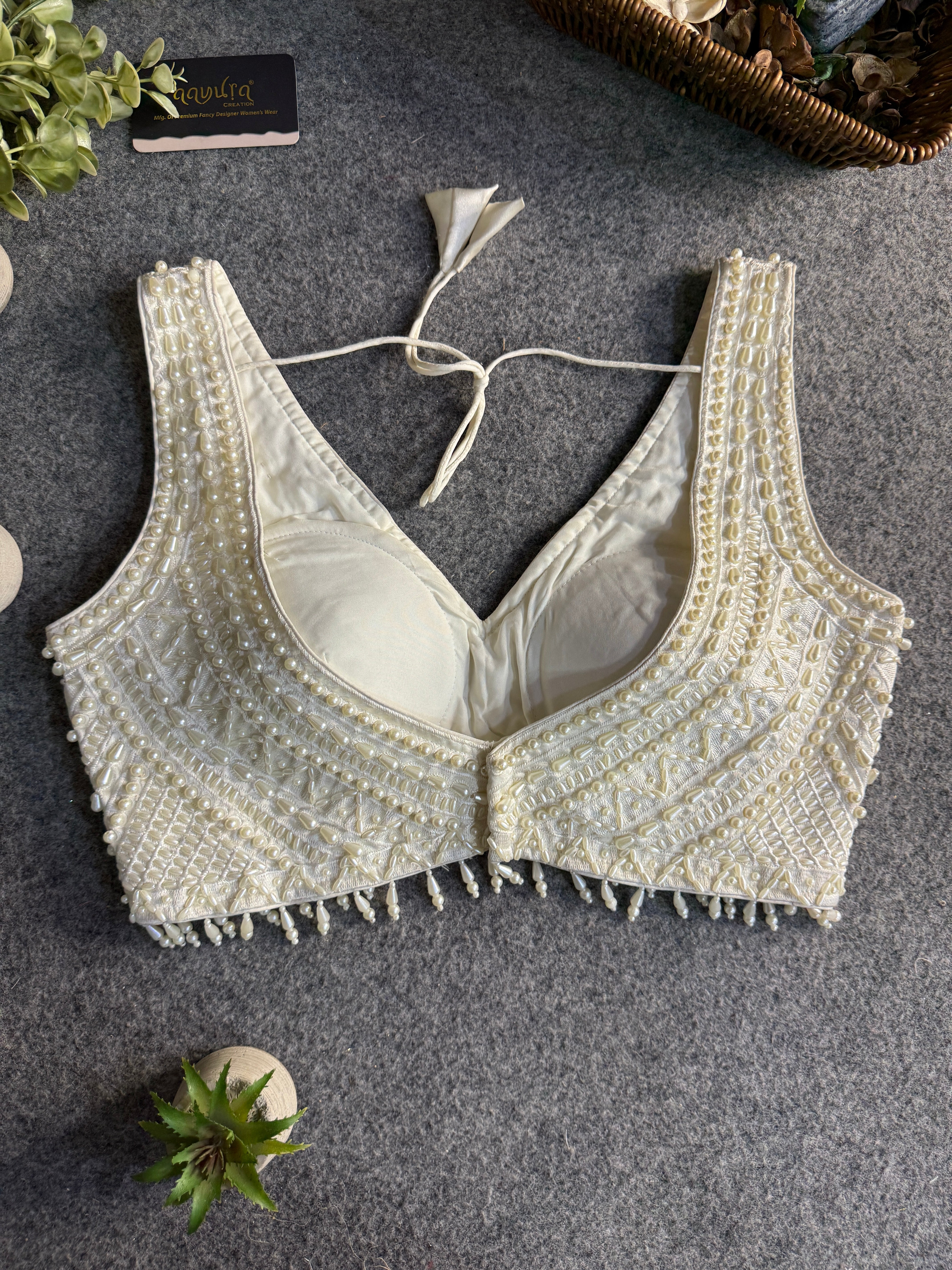 Grande Aurelle Handcrafted Blouse