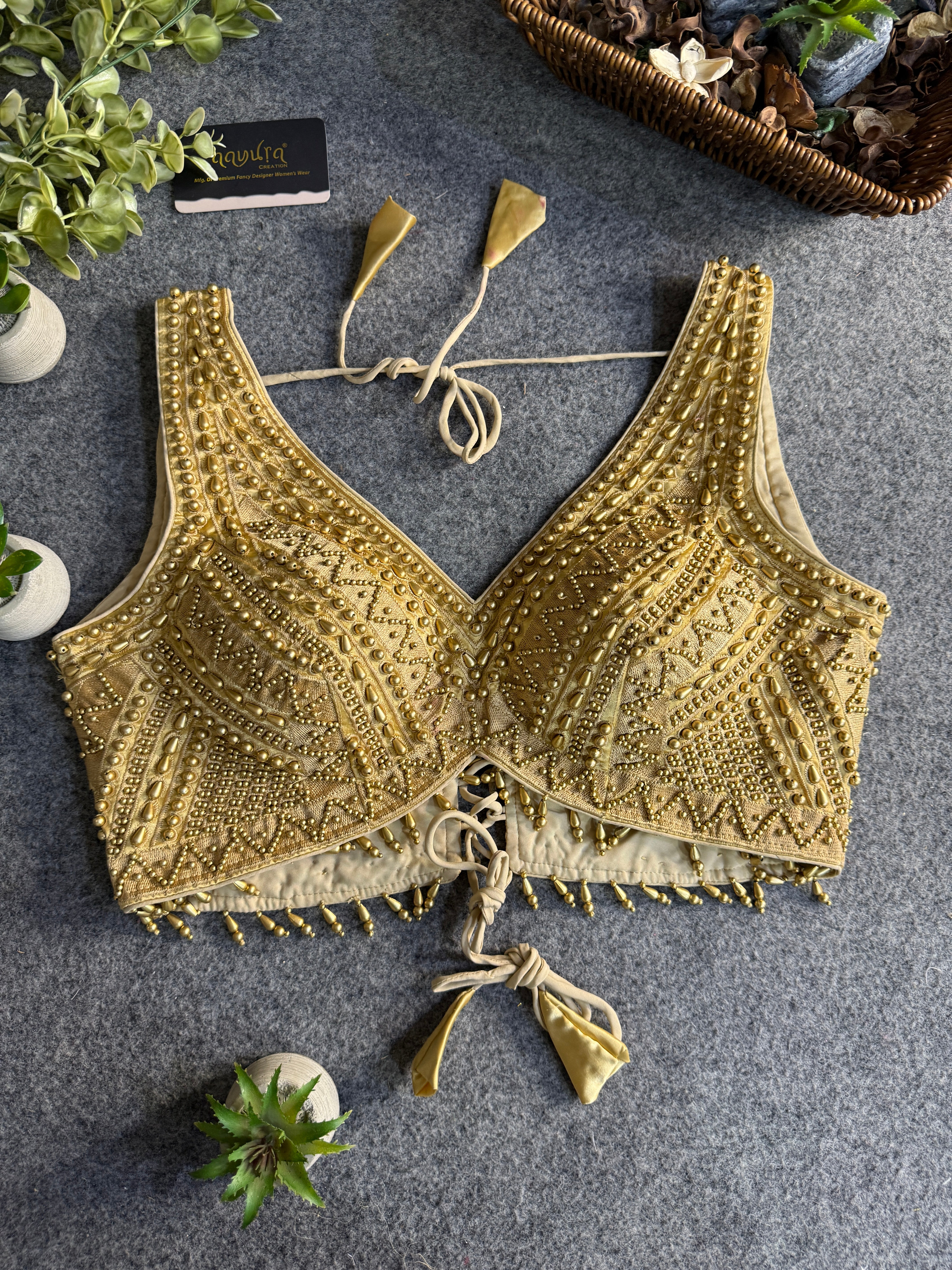 Grande Aurelle Handcrafted Blouse