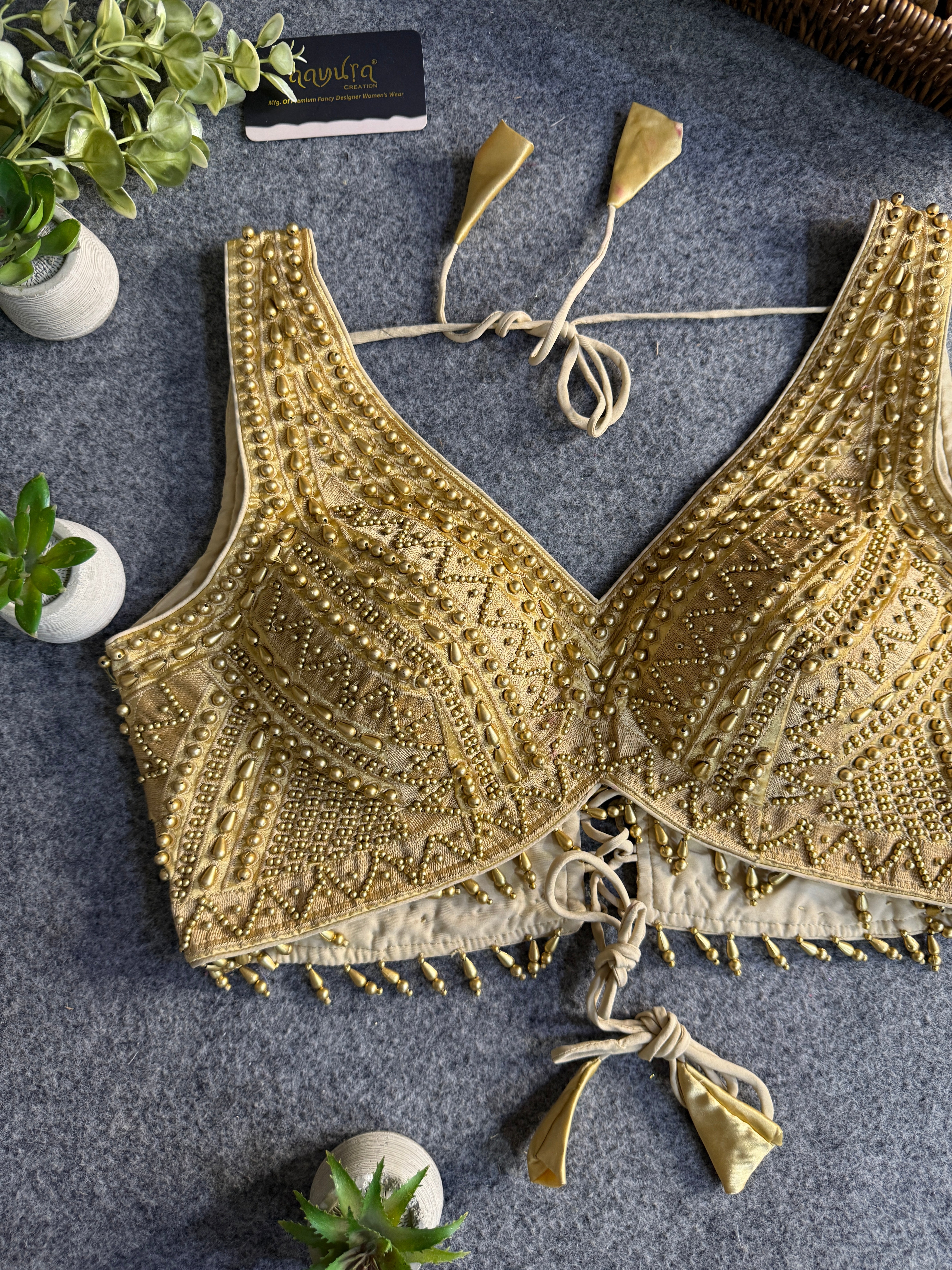 Grande Aurelle Handcrafted Blouse