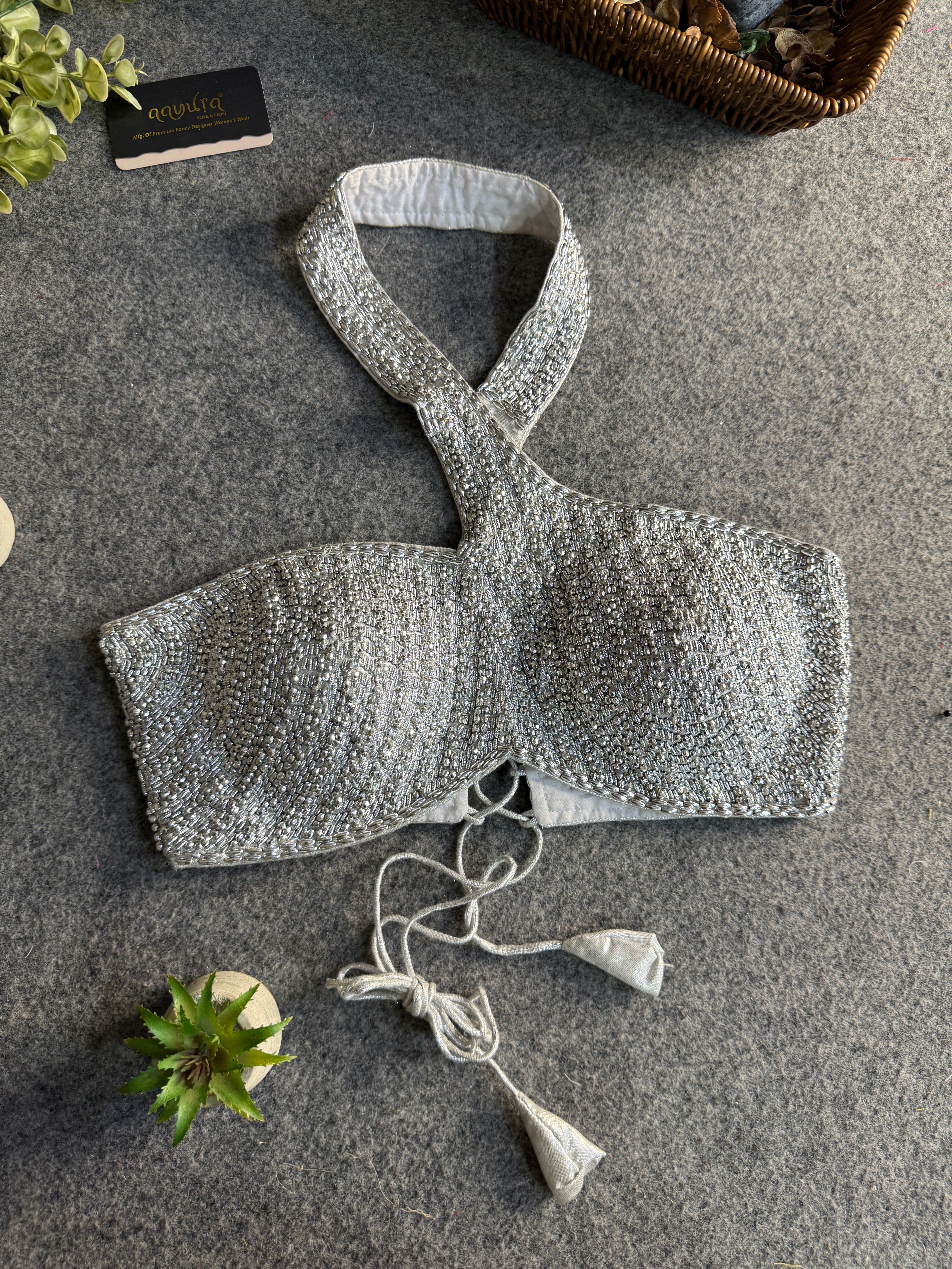 Royale Elegance Handcrafted Blouse
