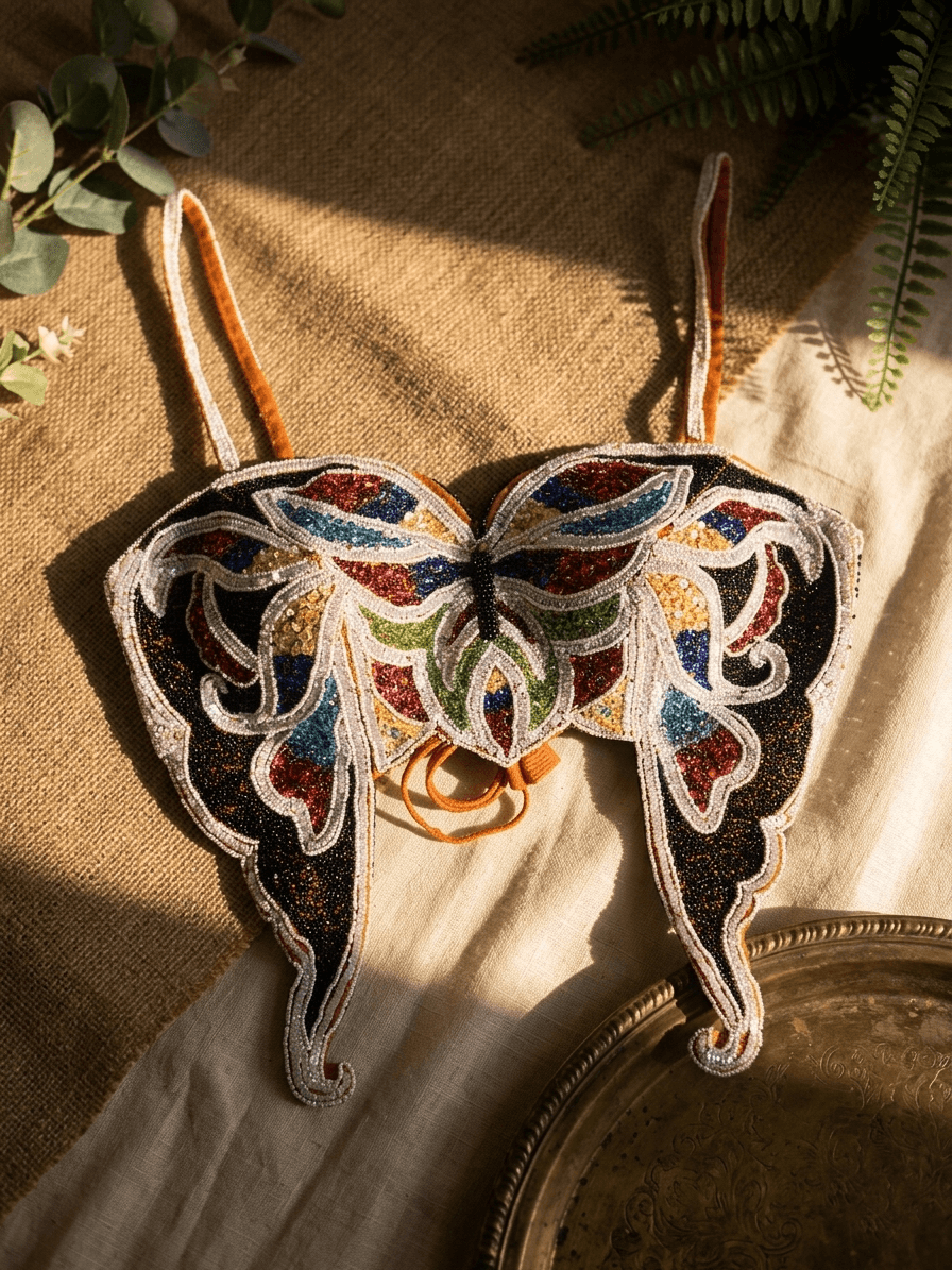 Statement Silk Handcrafted Designer Blouse