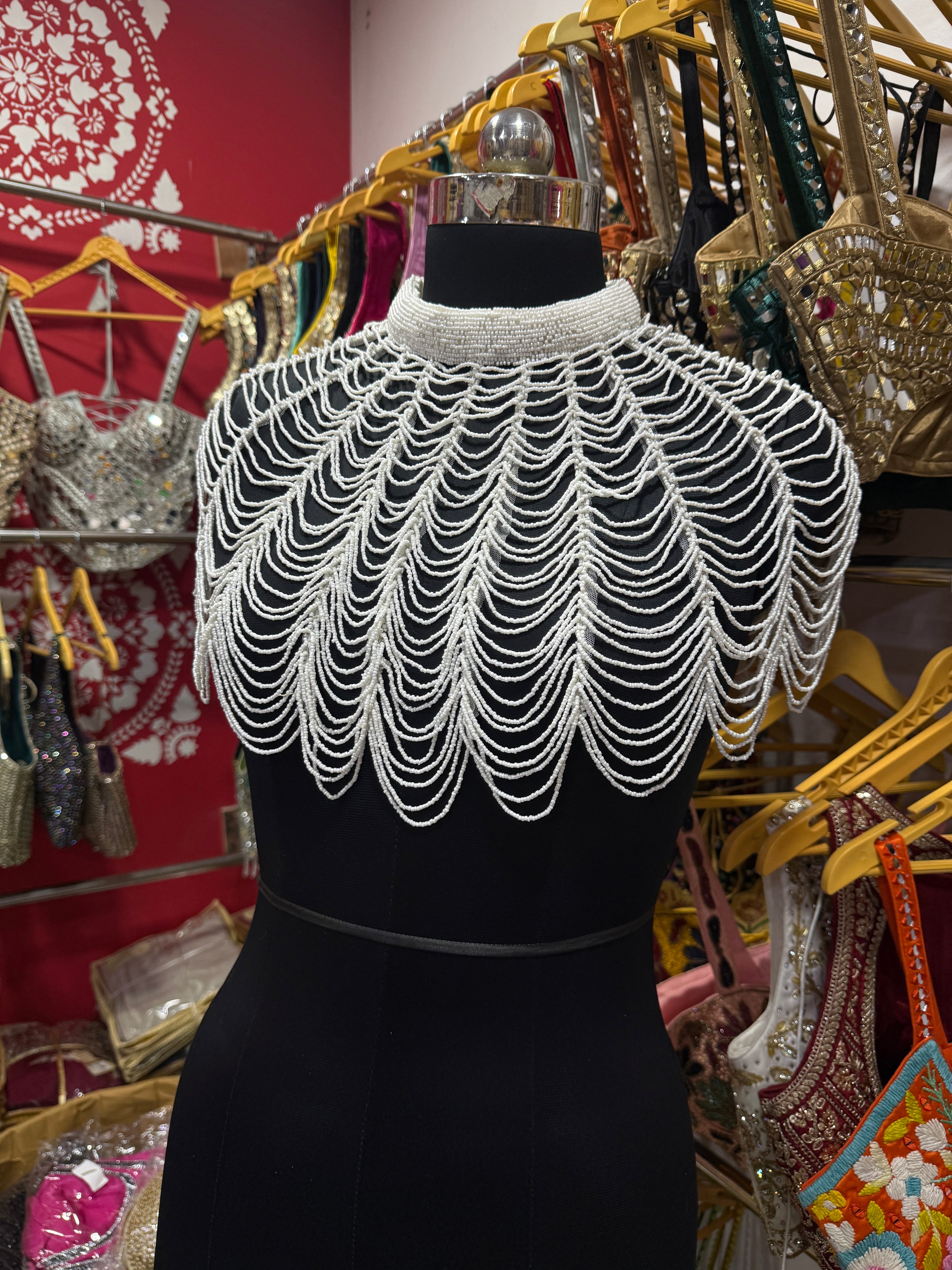 Pearl Aura Designer Kochi Pochi Blouse