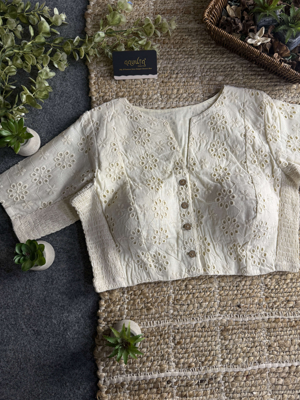 Comfort Fit Hakoba Blouse 2