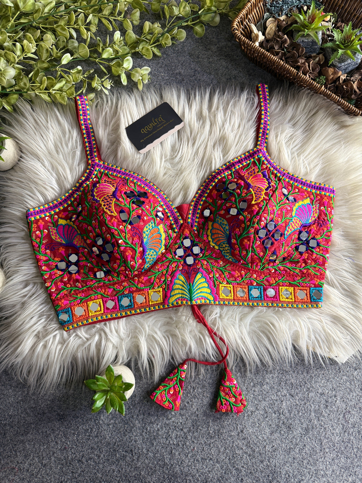 Raas Leela Mirror Blouse