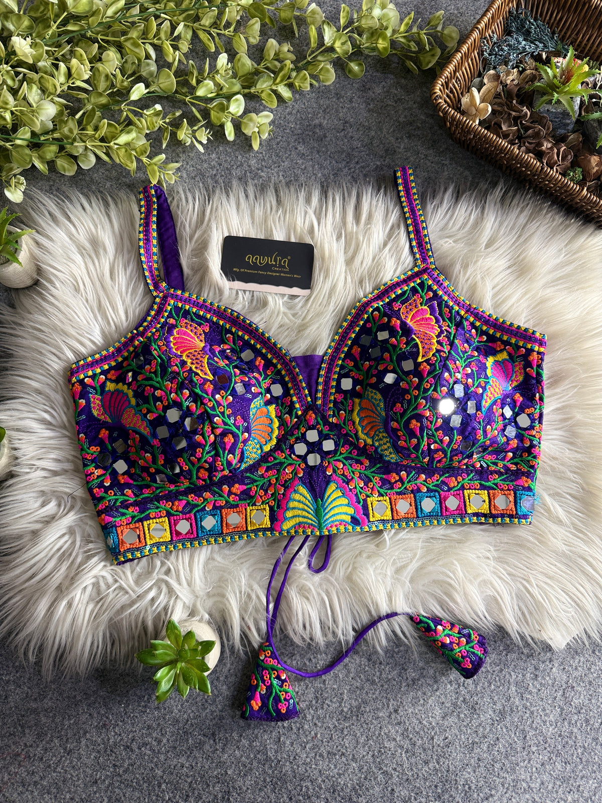 Raas Leela Mirror Blouse