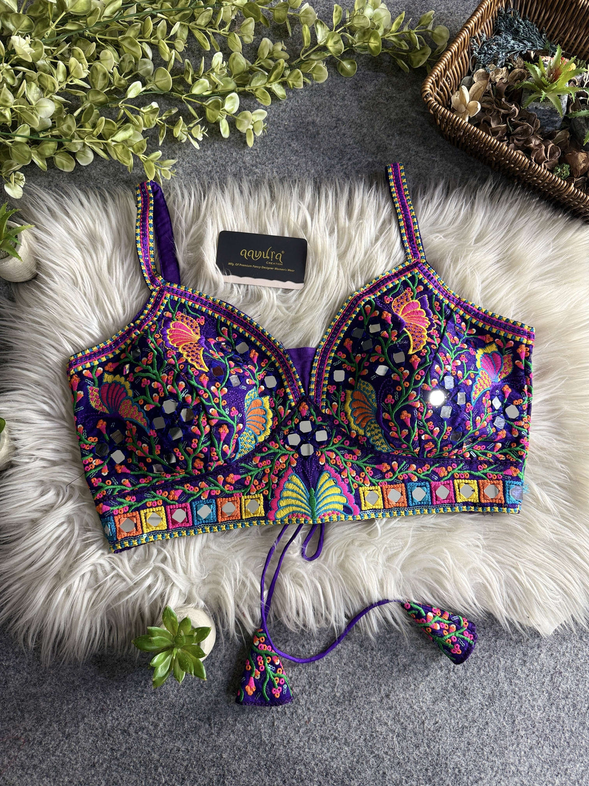 Raas Leela Mirror Blouse