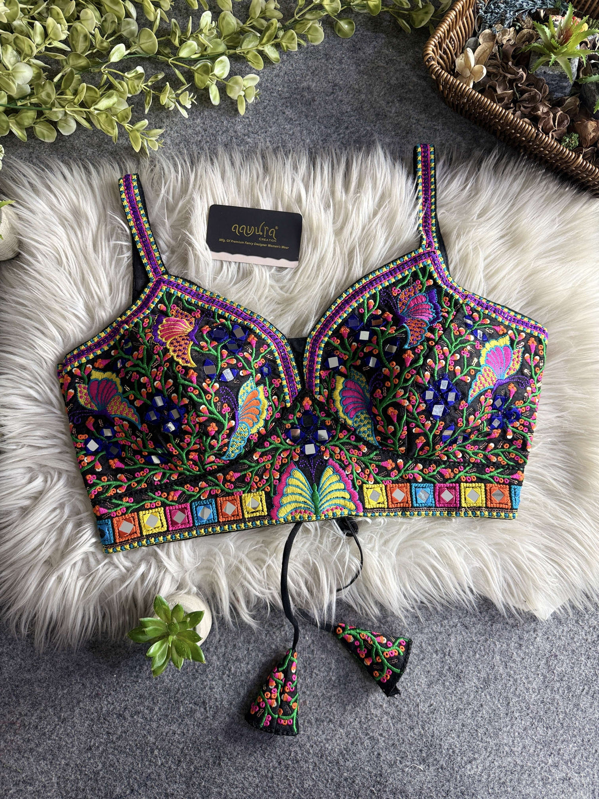 Raas Leela Mirror Blouse