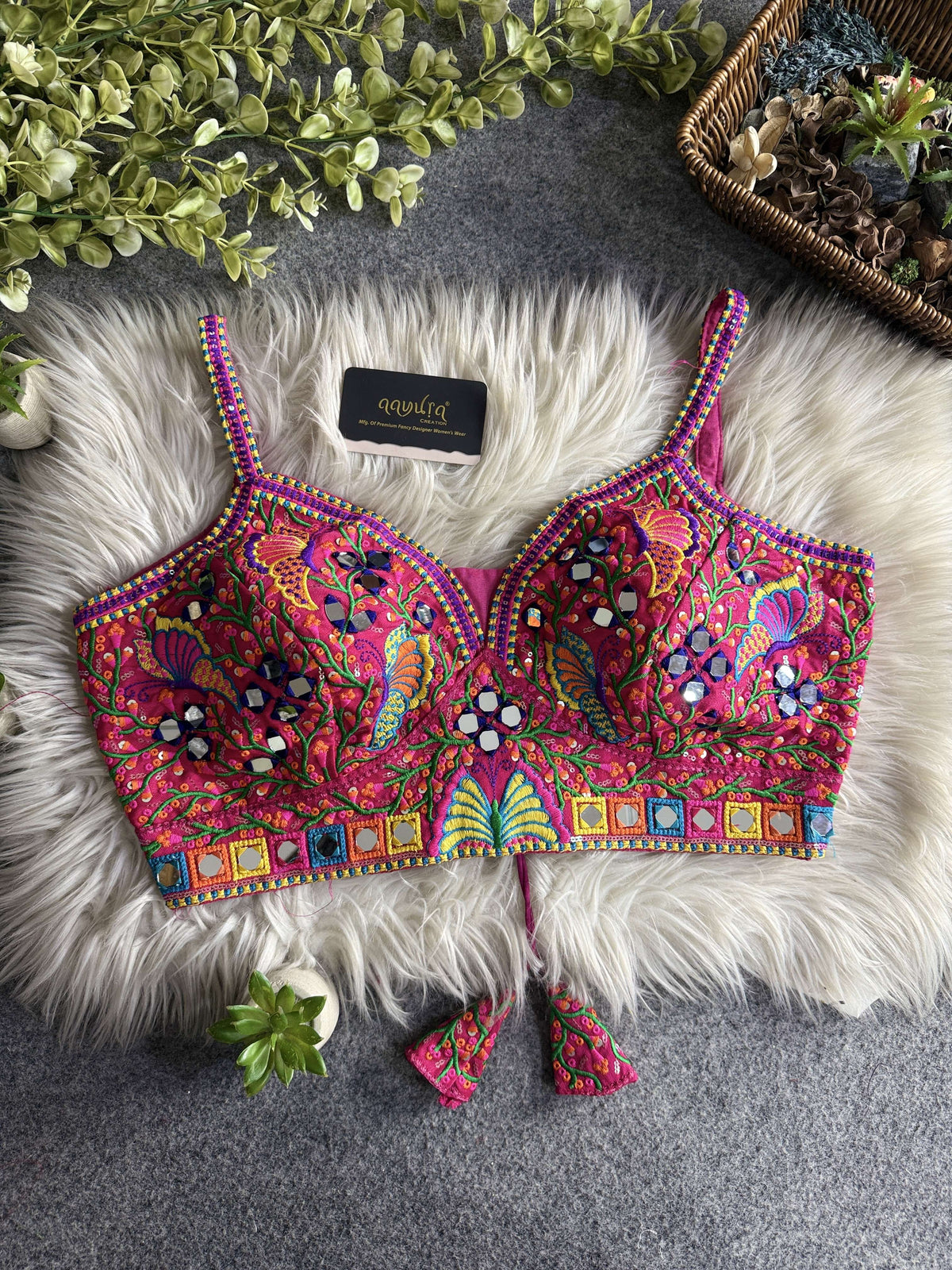 Raas Leela Mirror Blouse