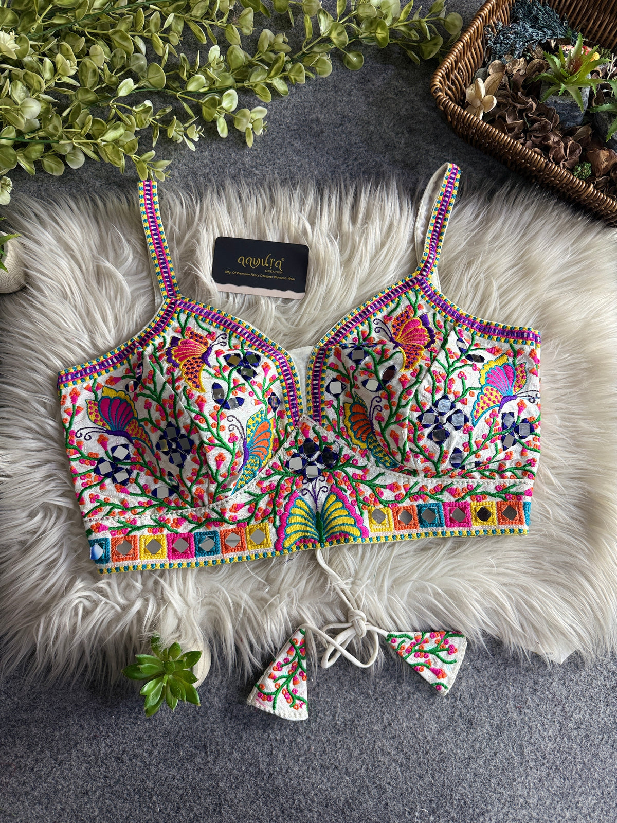 Raas Leela Mirror Blouse