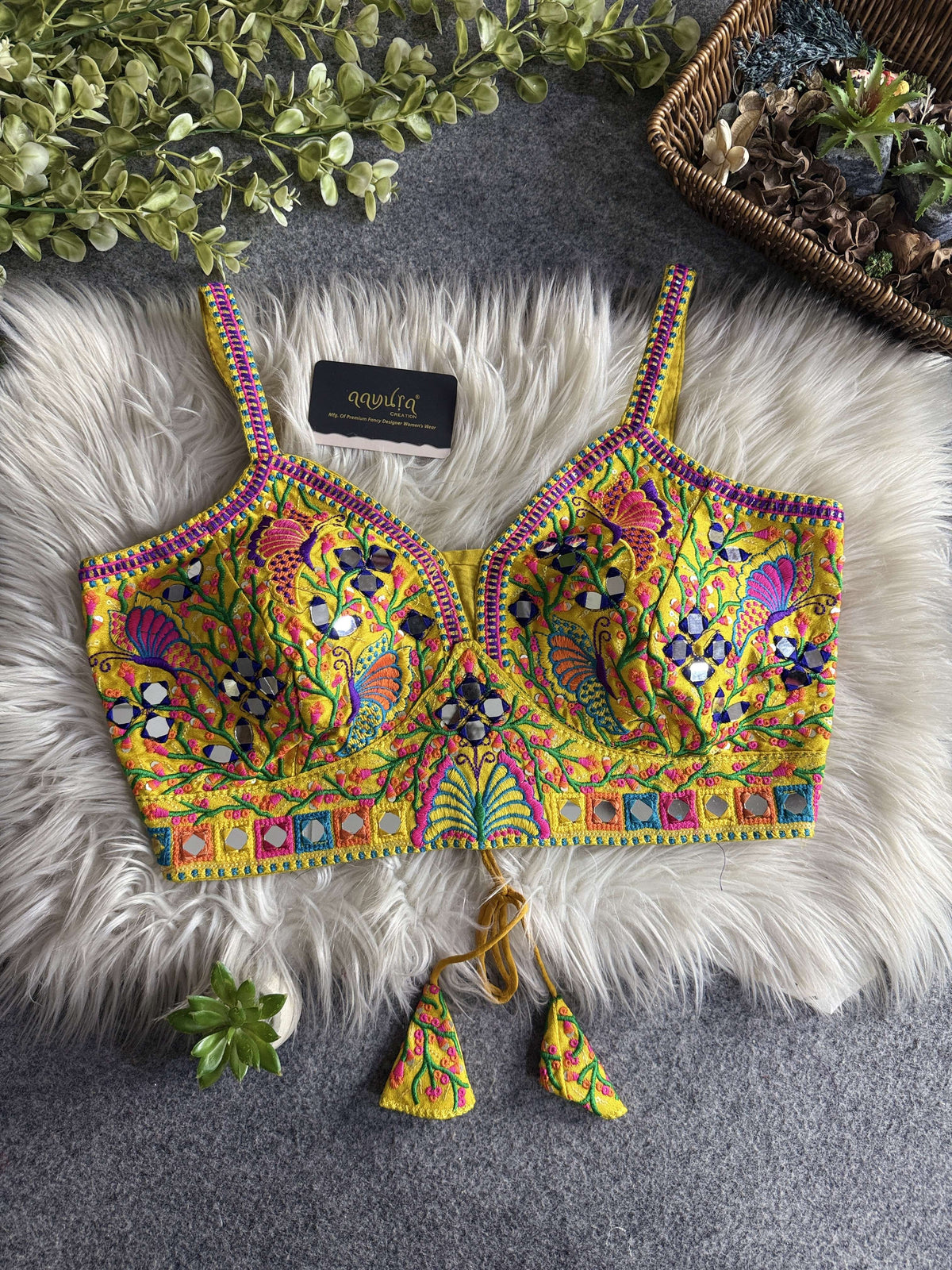 Raas Leela Mirror Blouse