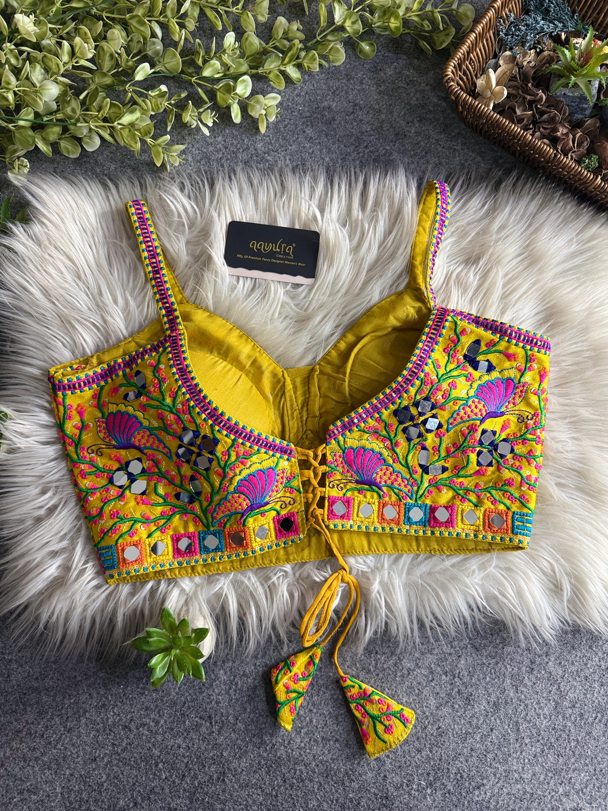 Raas Leela Mirror Blouse