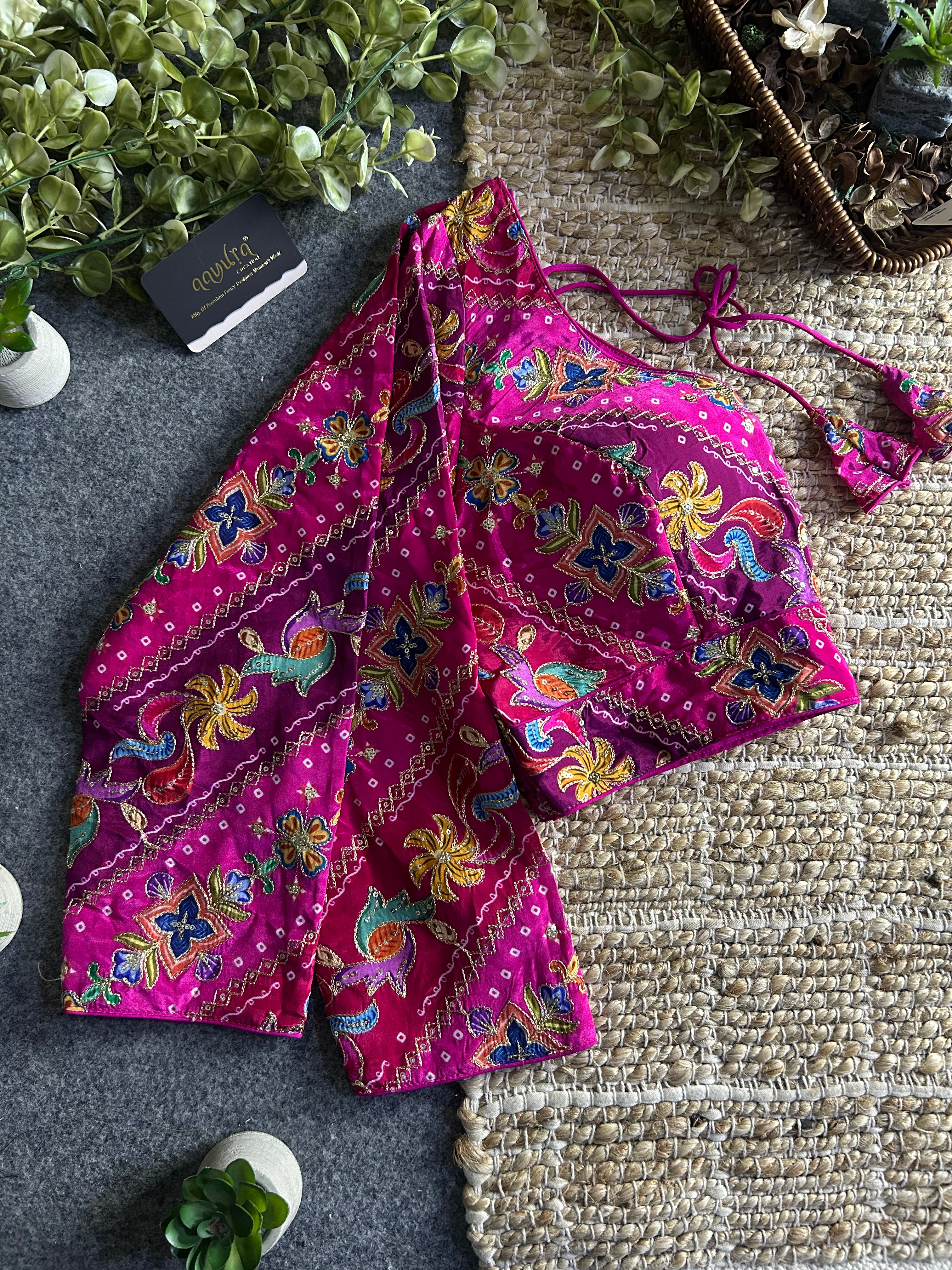 Kiara Crepe Silk Blouse