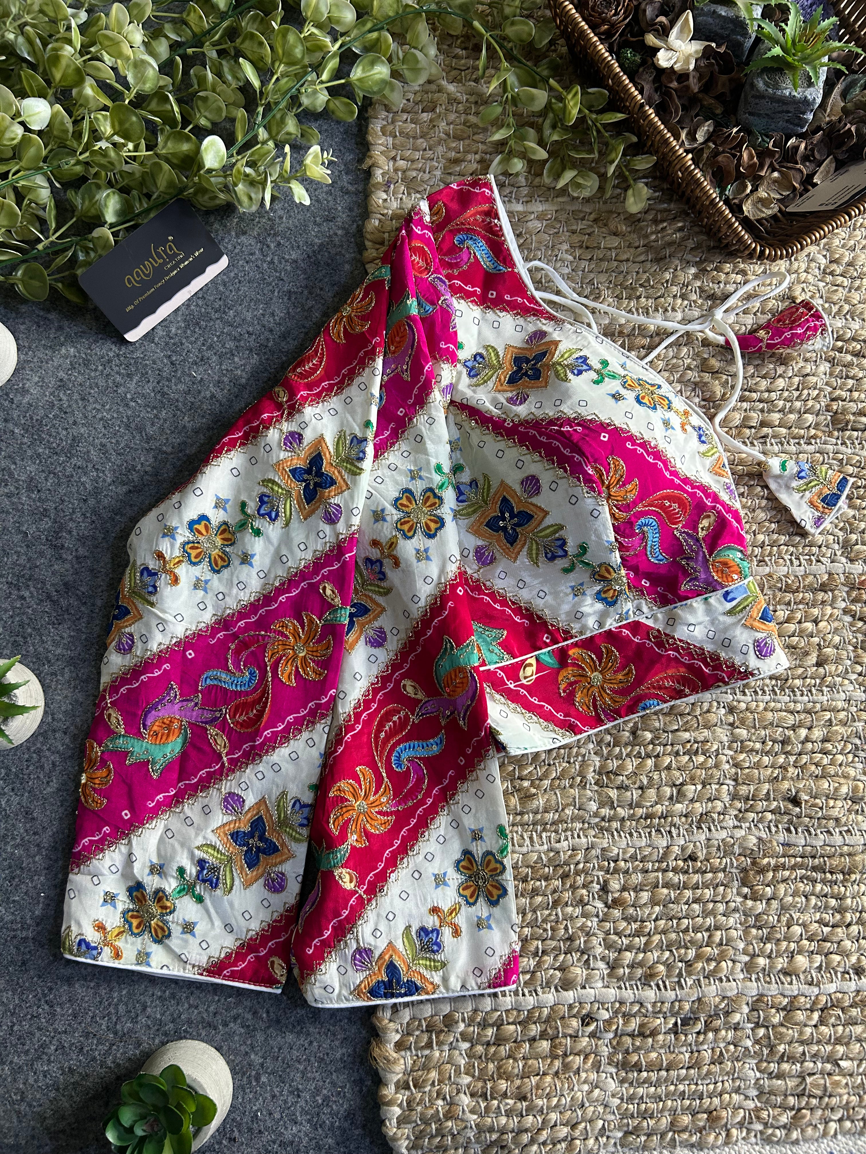 Kiara Crepe Silk Blouse