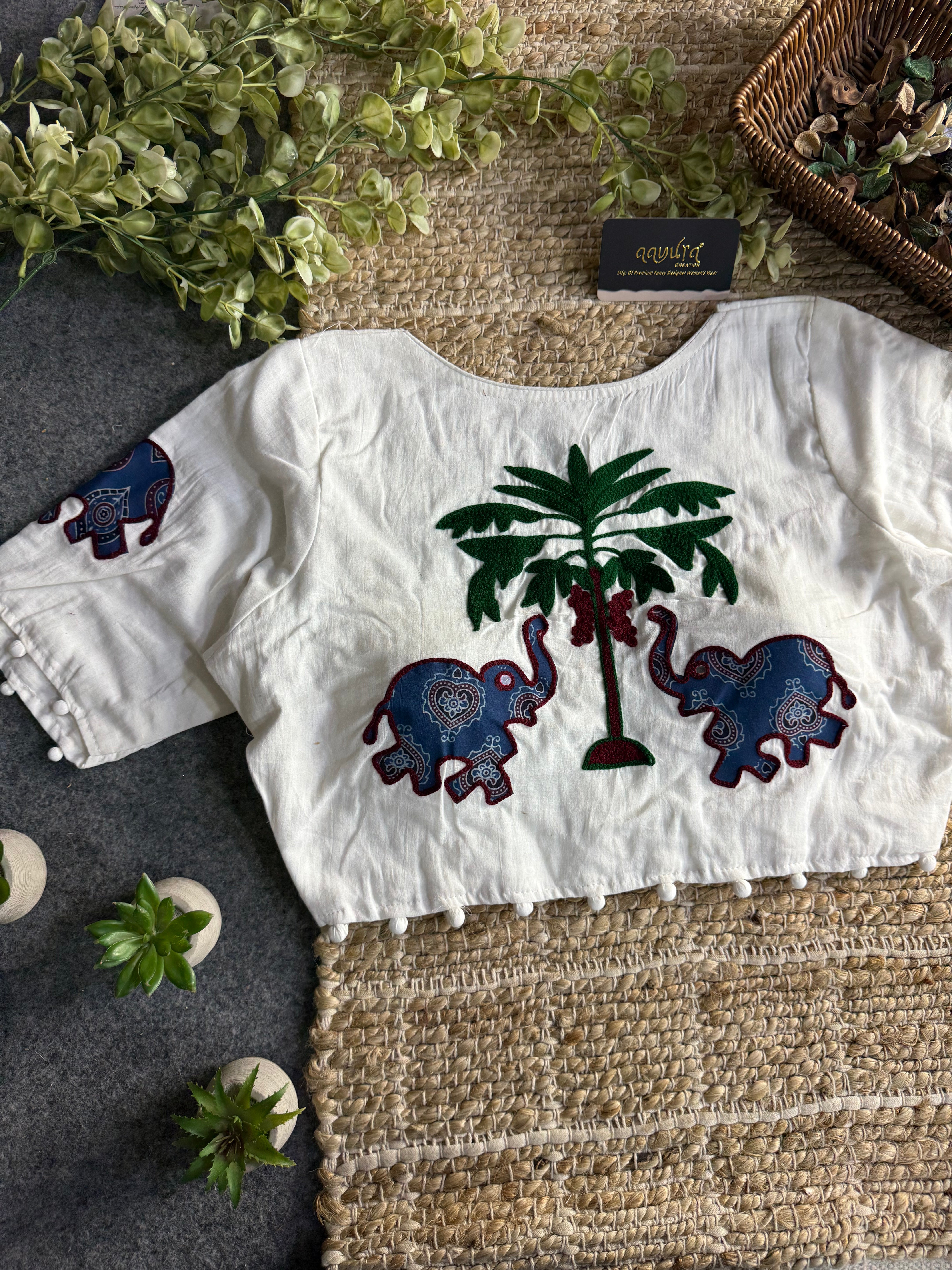 Aarohi Mal Cotton Blouse