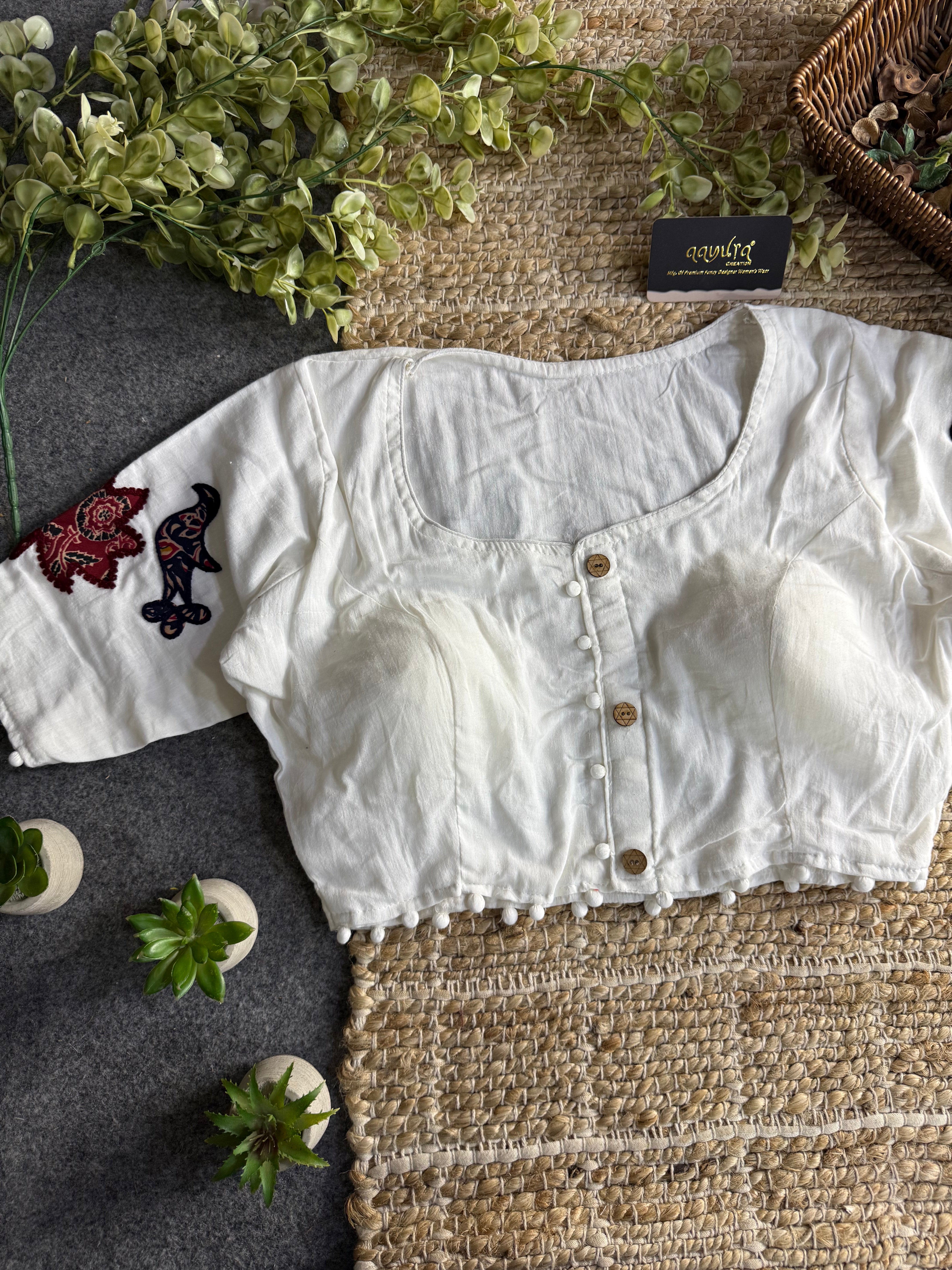 Aarohi Mal Cotton Blouse