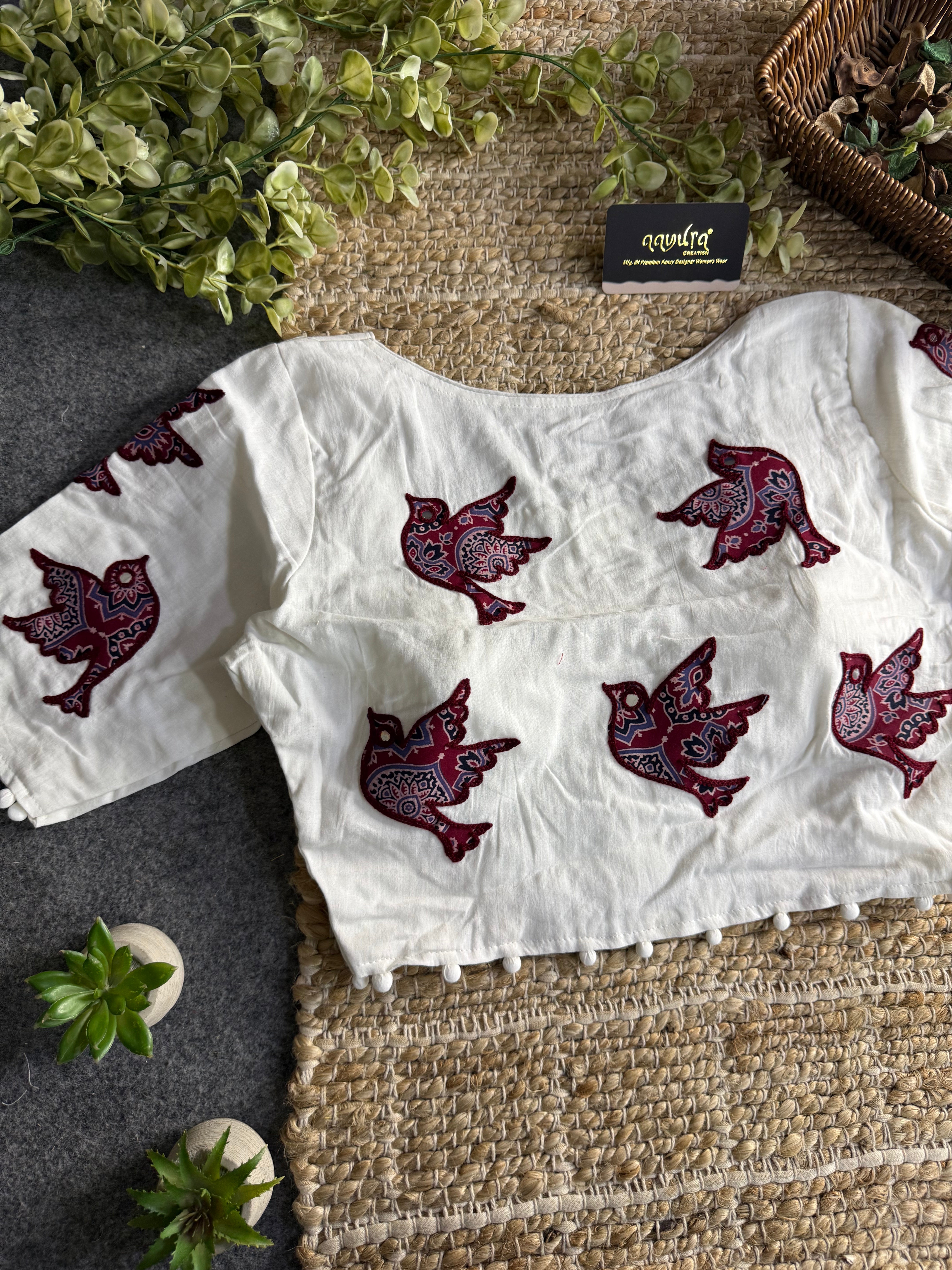 Aarohi Mal Cotton Blouse