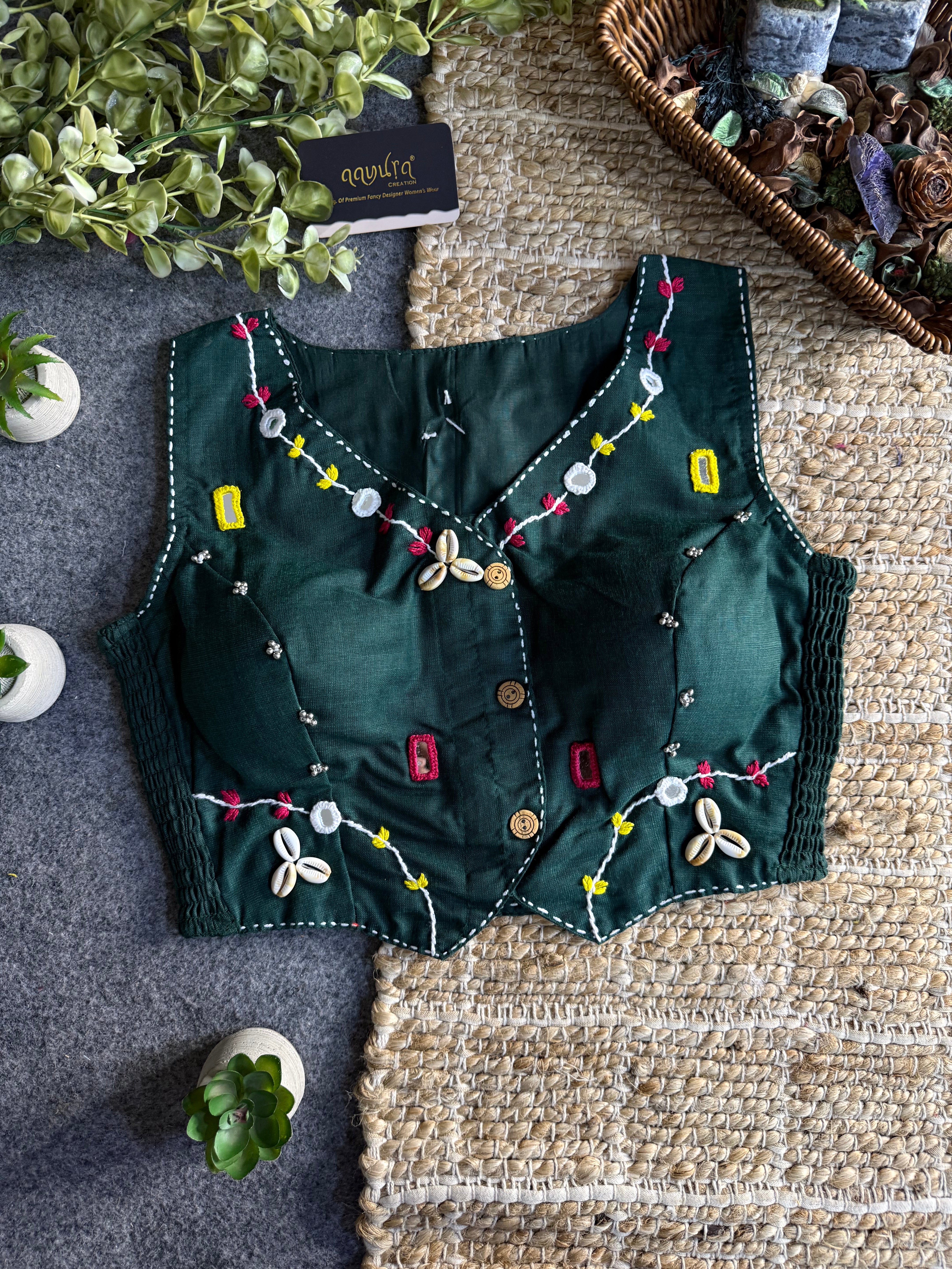 Rajvika Pure Cotton Festive Blouse