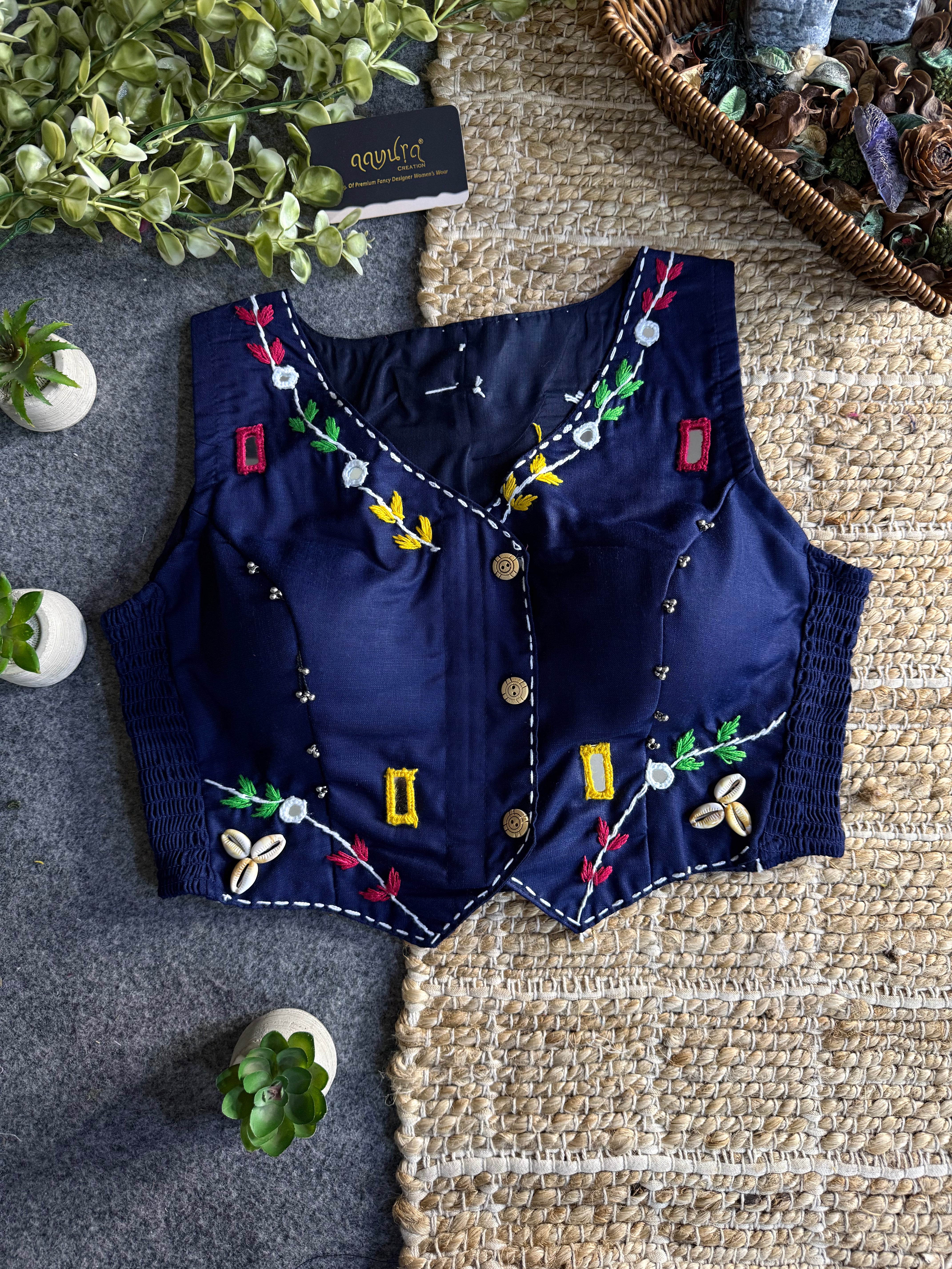 Rajvika Pure Cotton Festive Blouse
