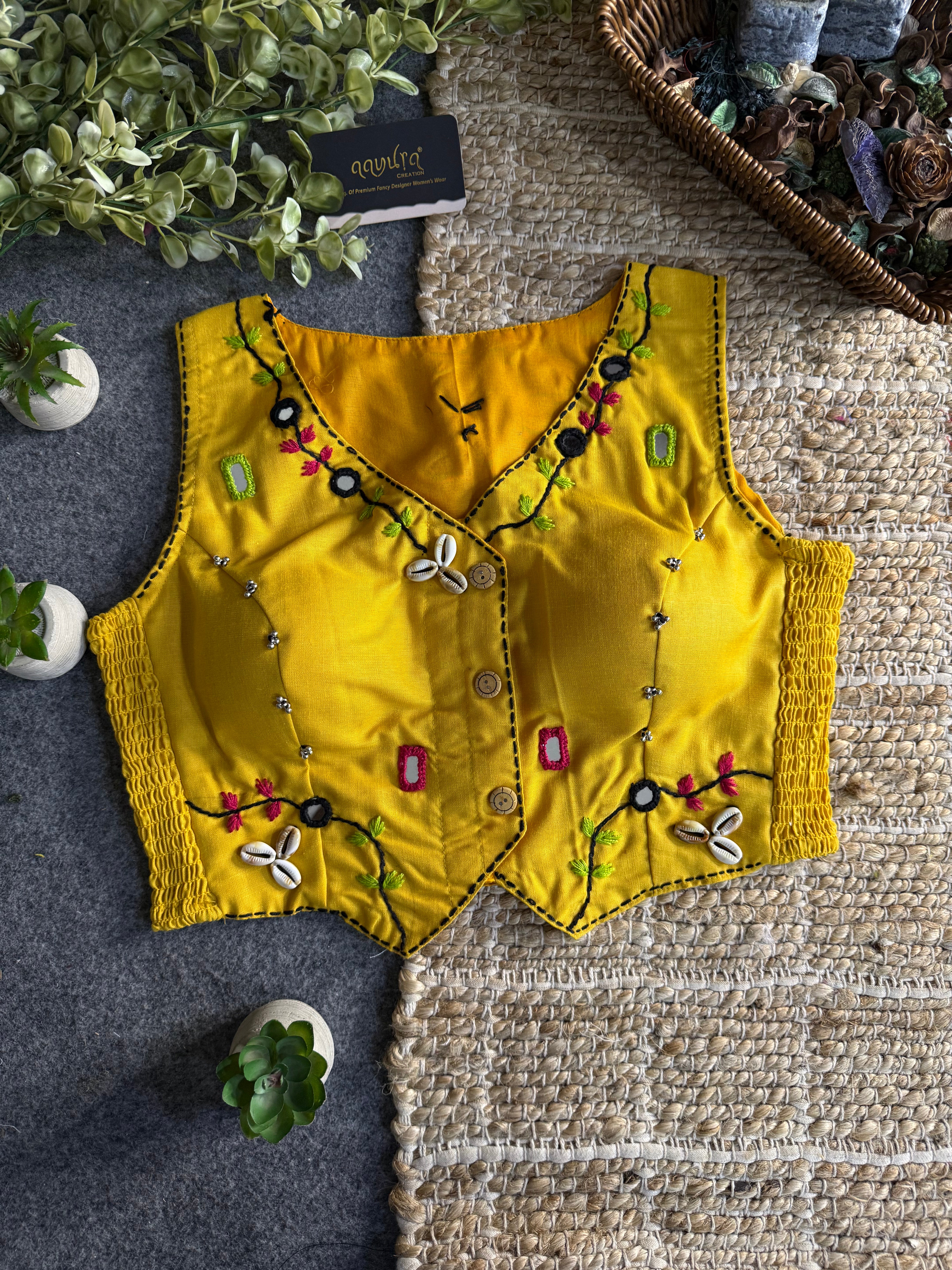 Rajvika Pure Cotton Festive Blouse