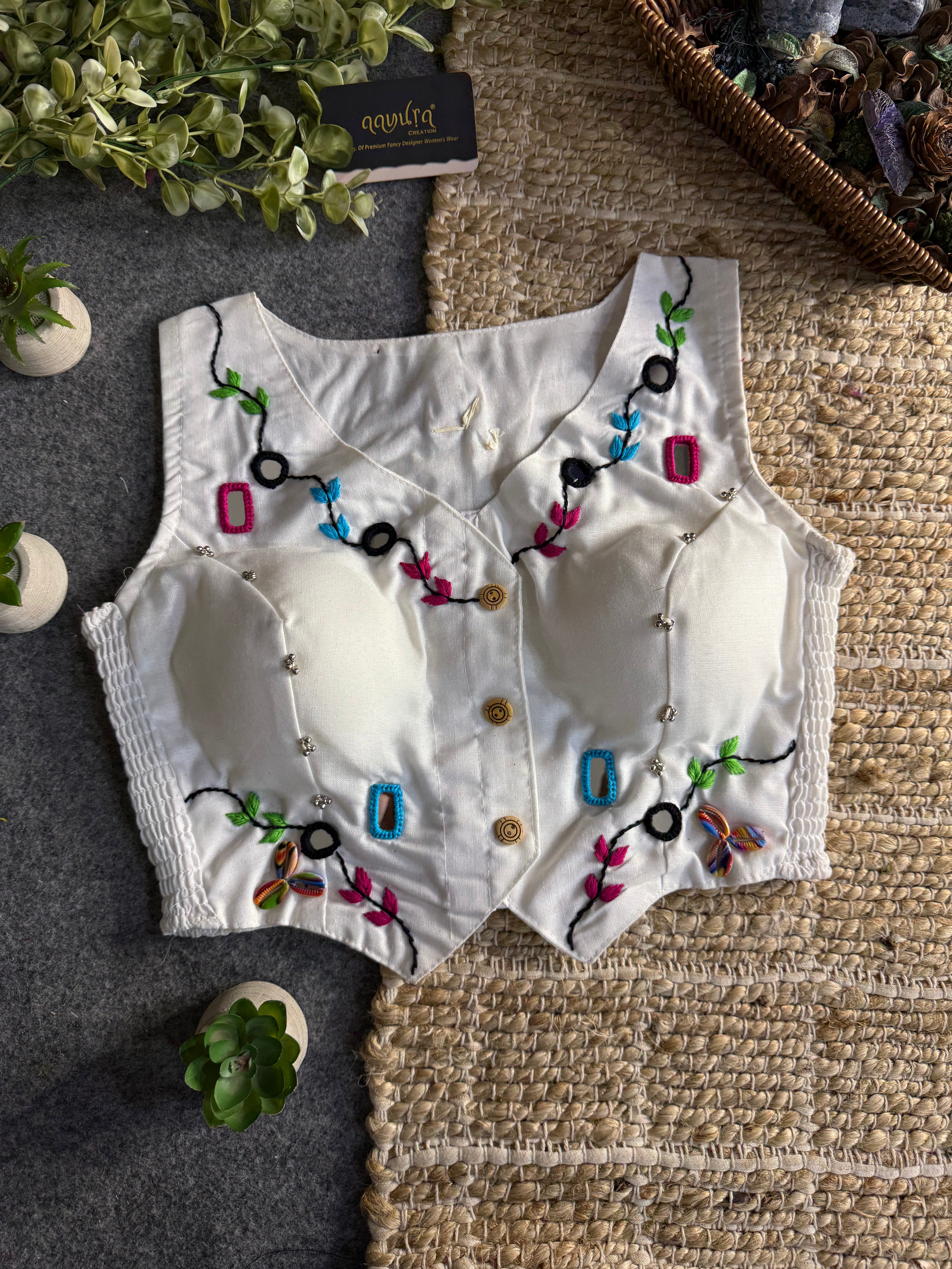 Rajvika Pure Cotton Festive Blouse