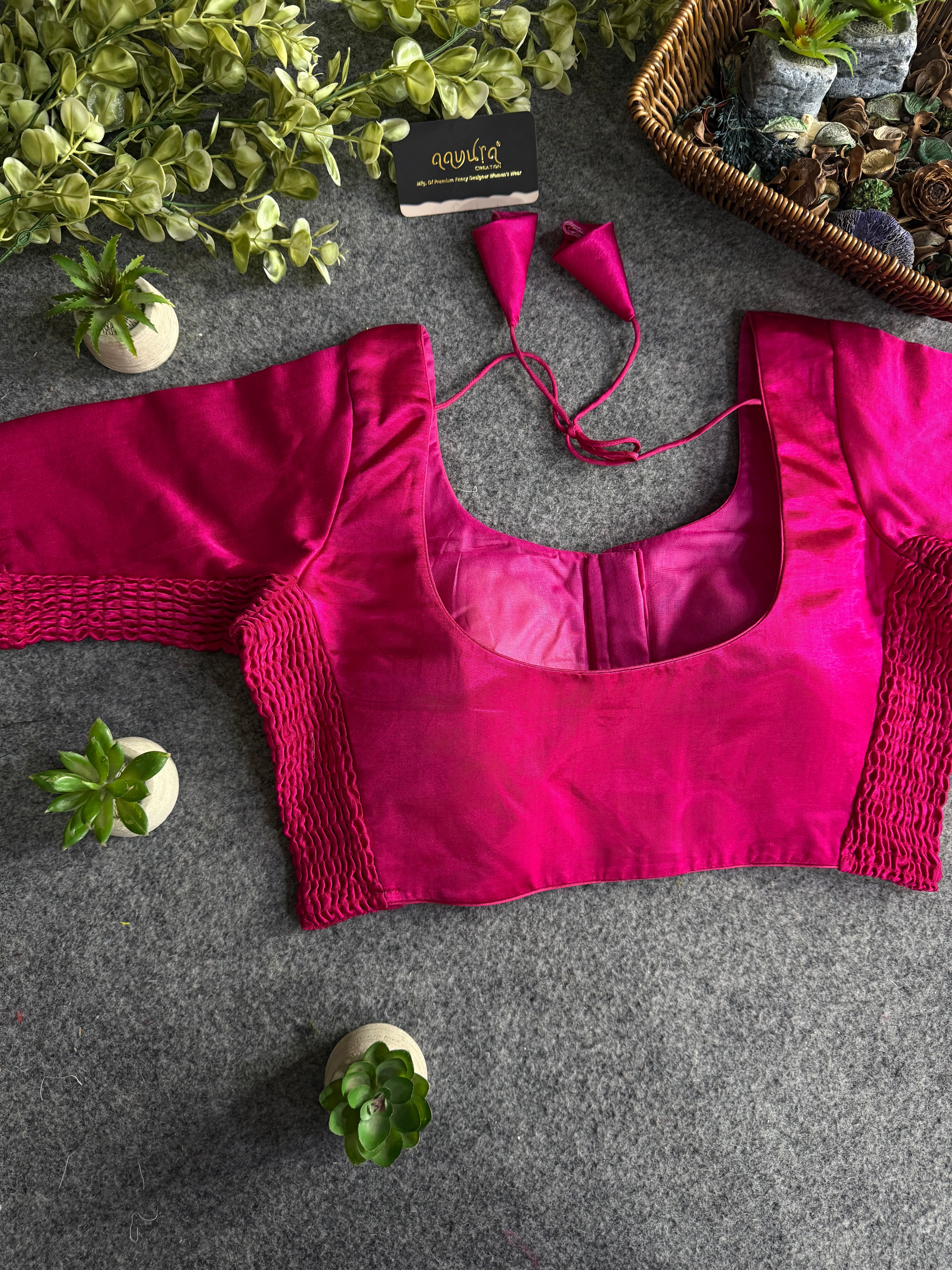 Luxe Gajji Stretch Blouse