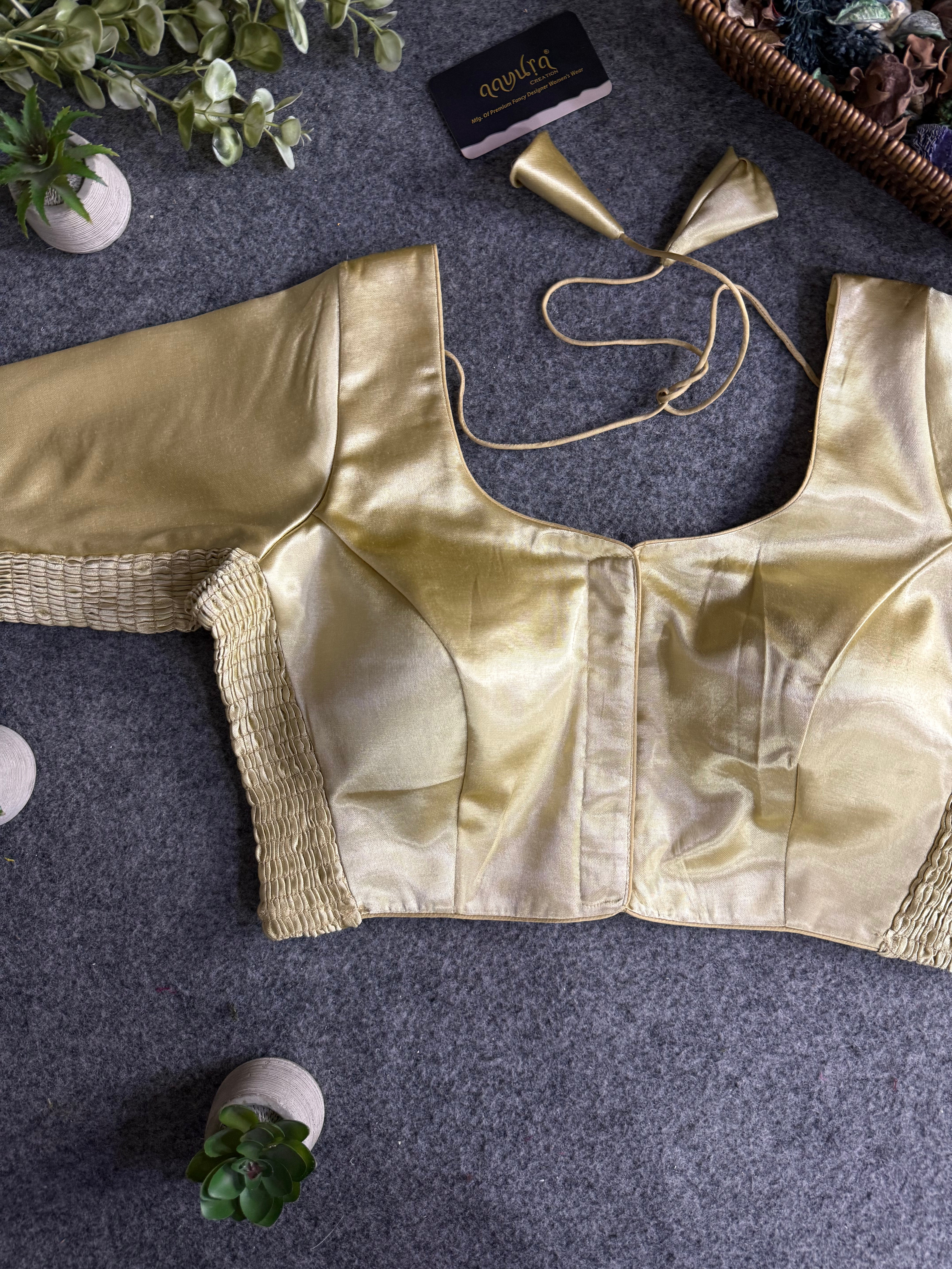 Luxe Gajji Stretch Blouse